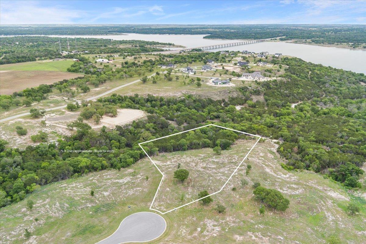 Aerial overview of property's location featuring 