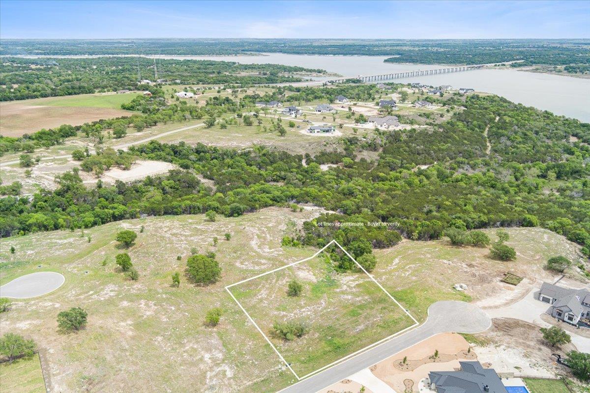 Aerial view of property's location featuring prop