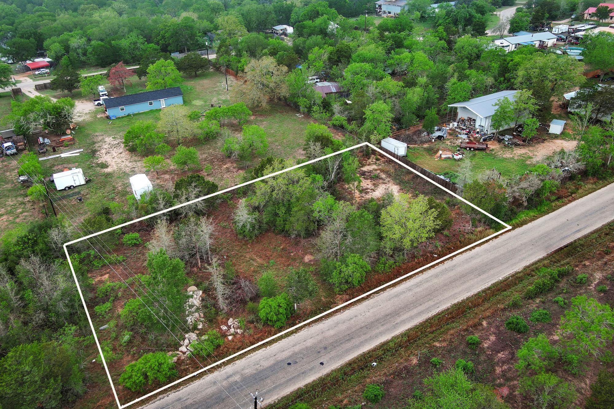 View of property location with property boundarie