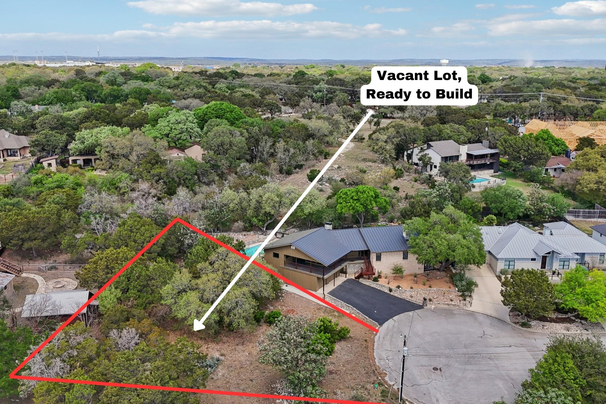 Aerial perspective of suburban area featuring pro