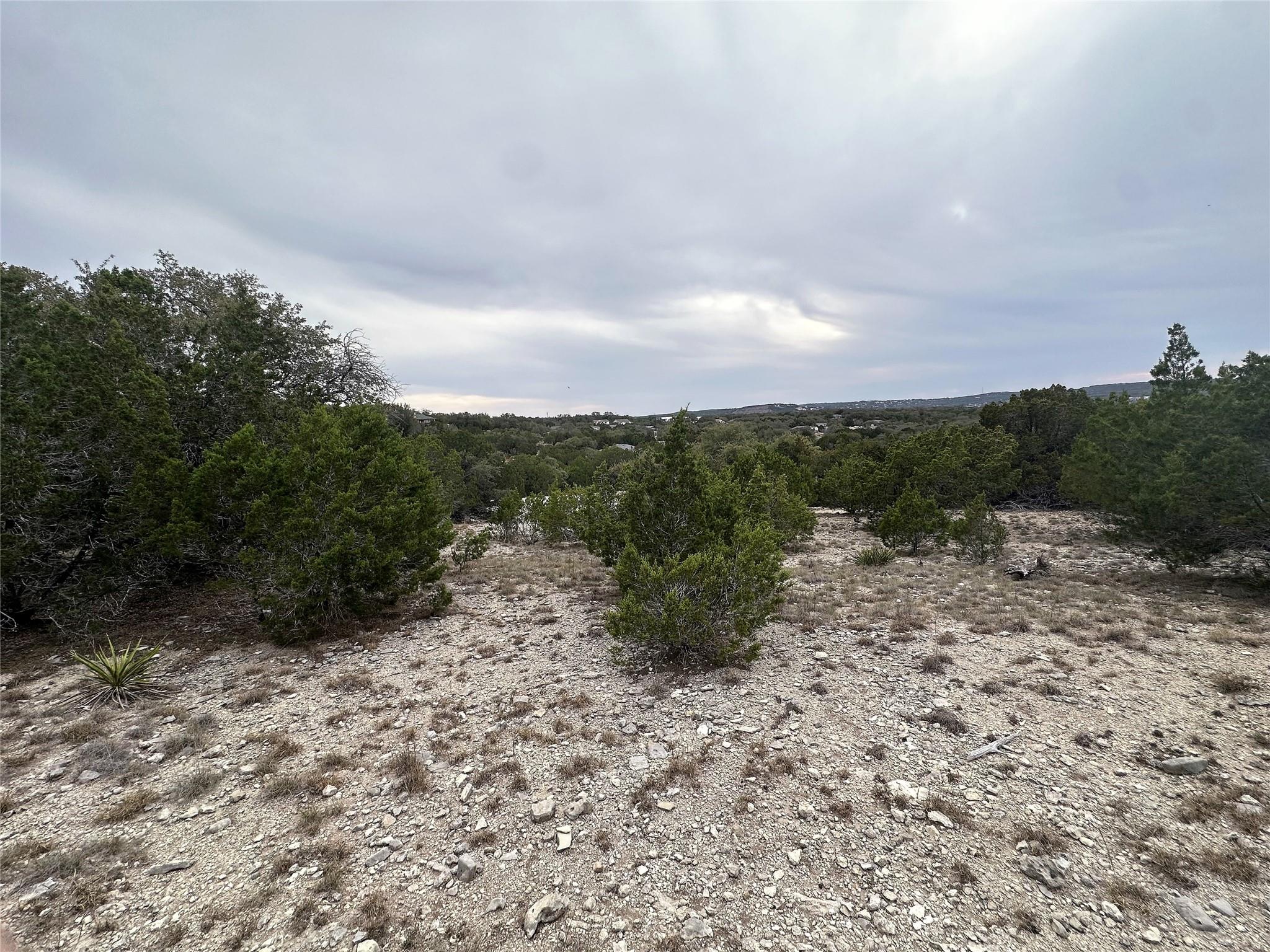 This property features a naturally landscaped ter