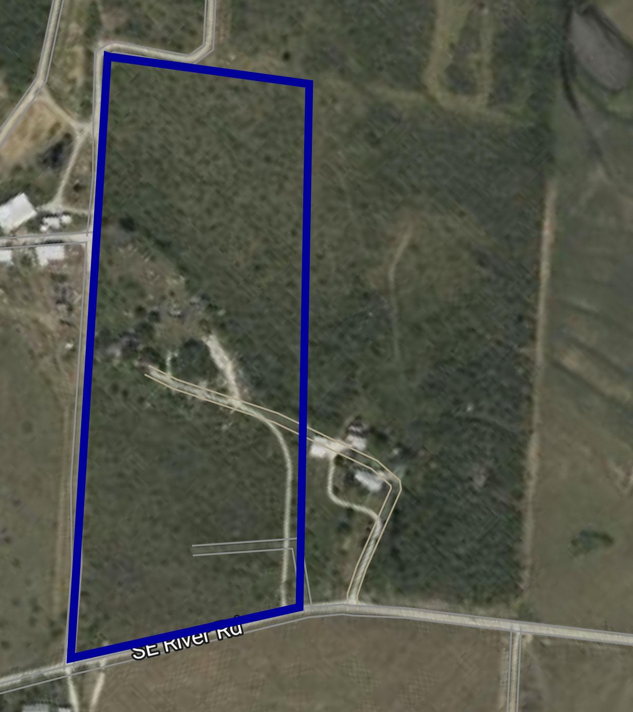 Aerial Map. Depicting the boundaries of the prope