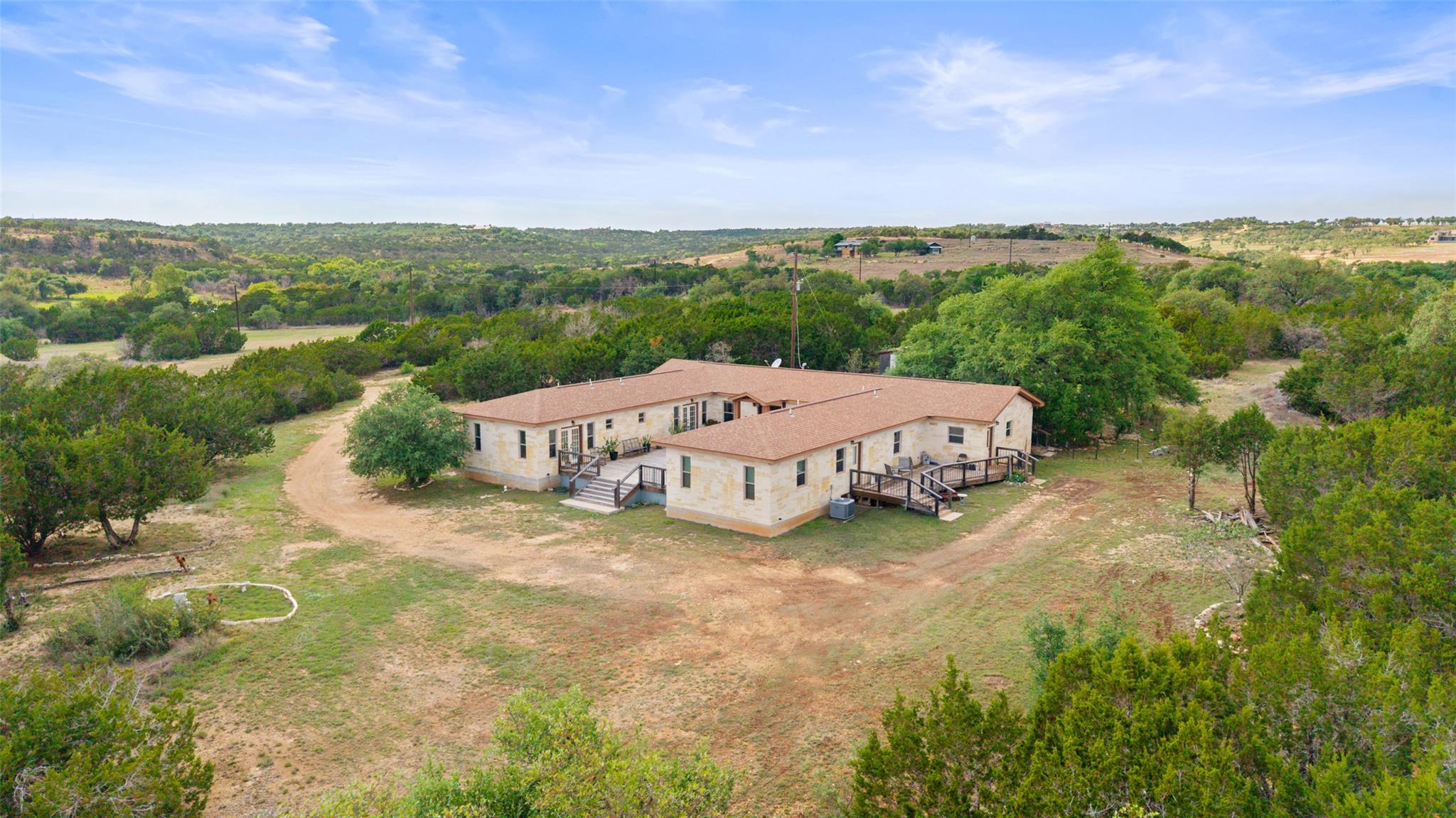 Expansive property featuring a single-story resid