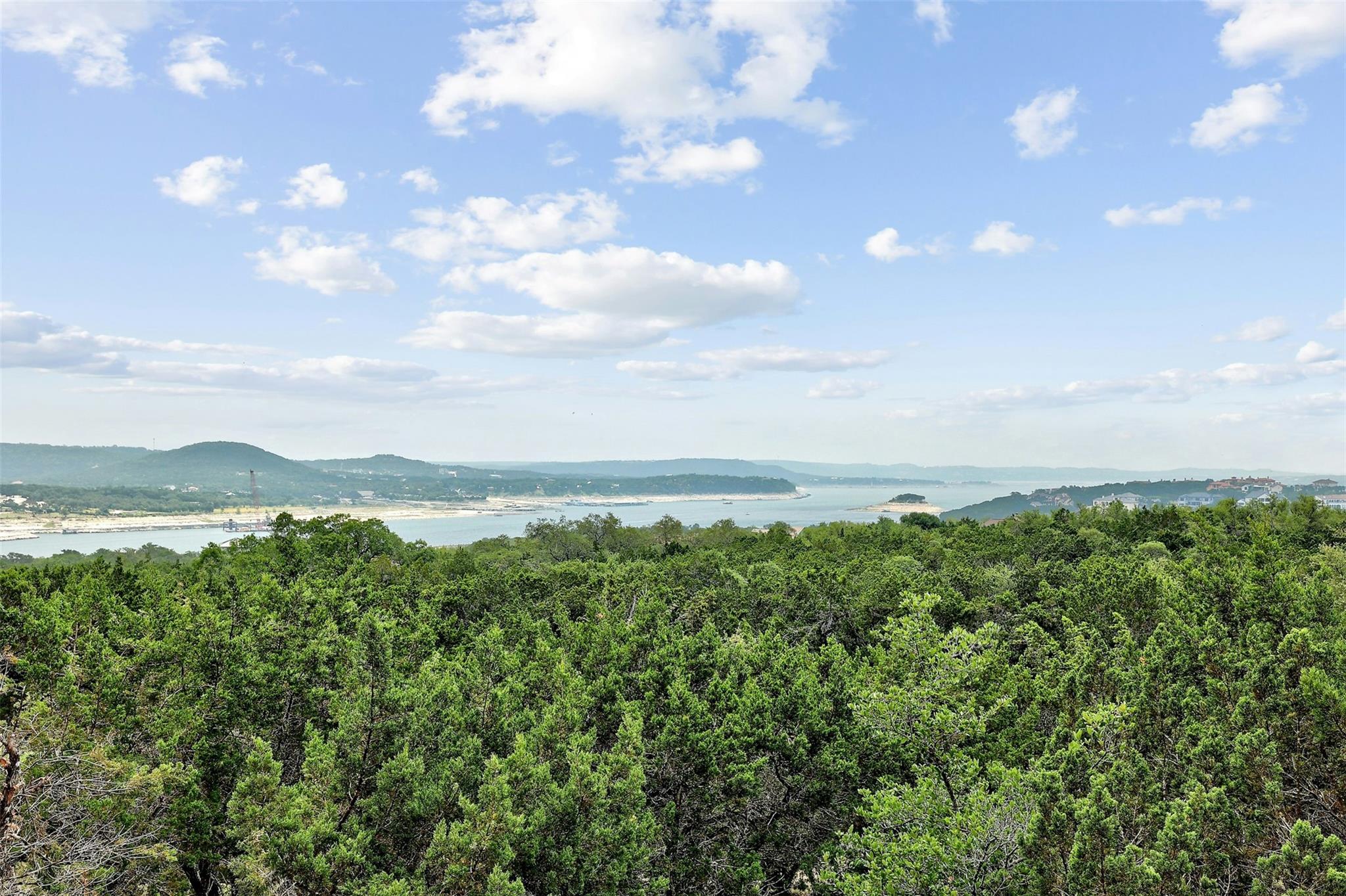 Expansive natural landscape featuring lush green 