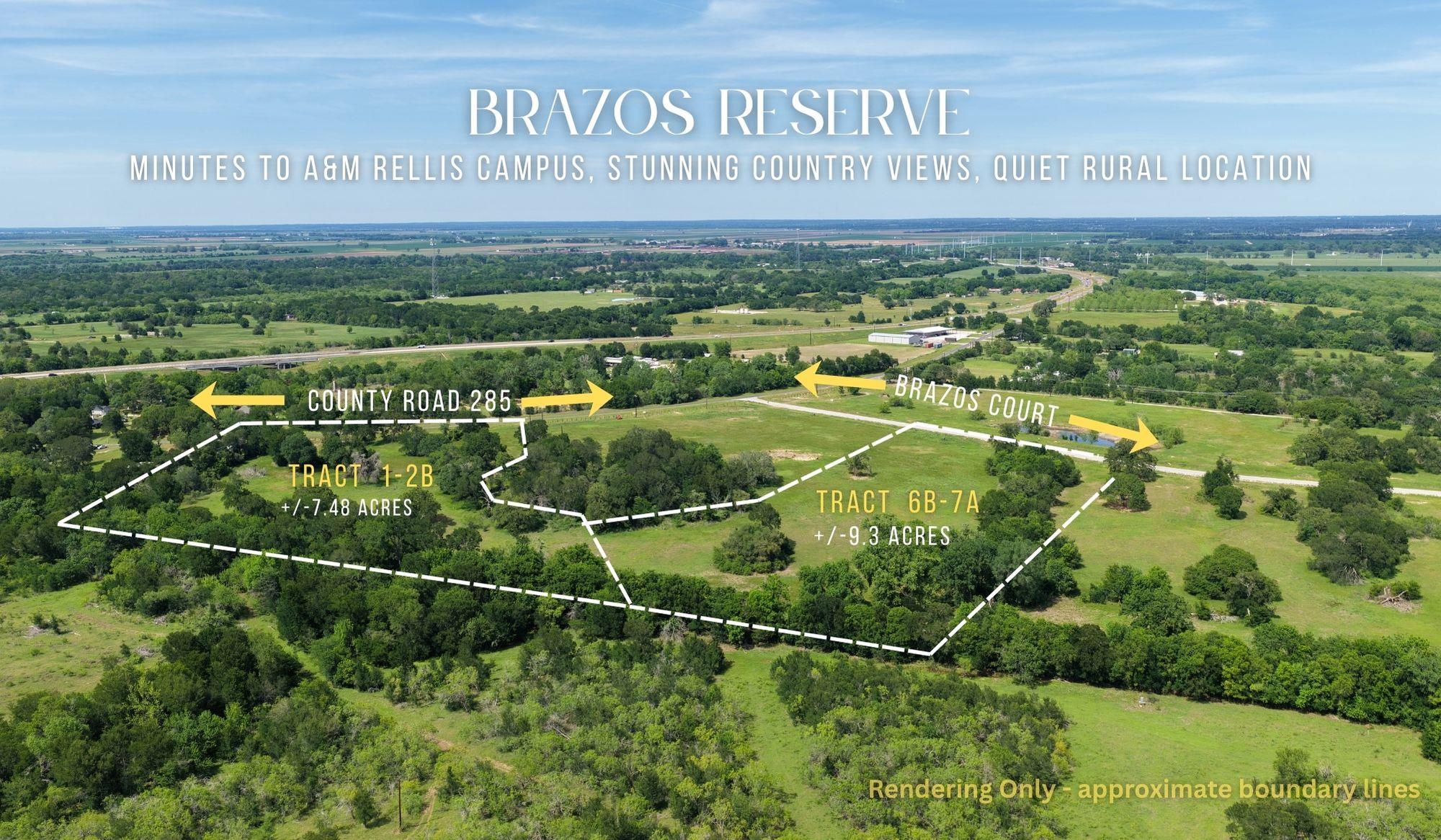 Expansive rural land tracts offering varying acre