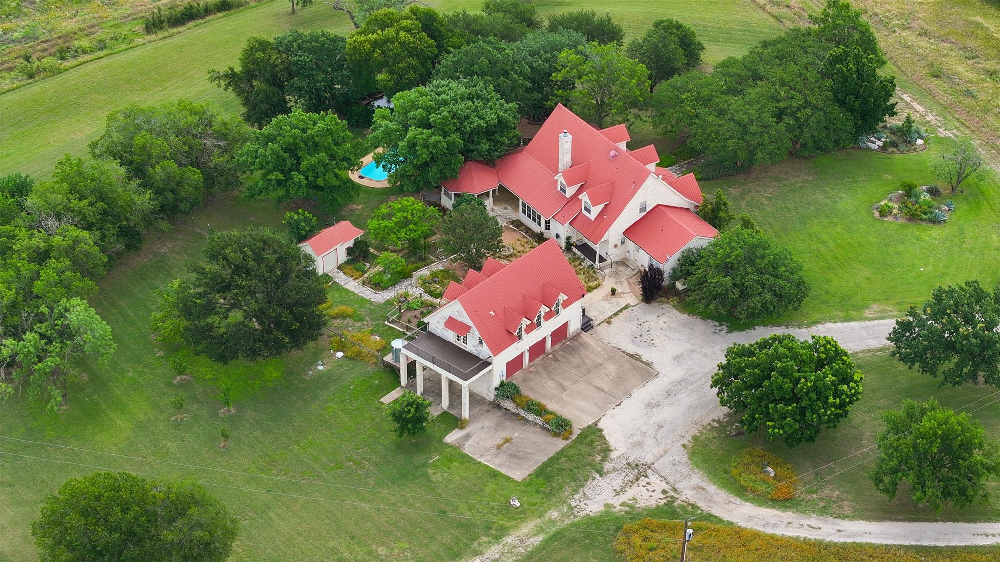 Discover a private estate featuring a main reside