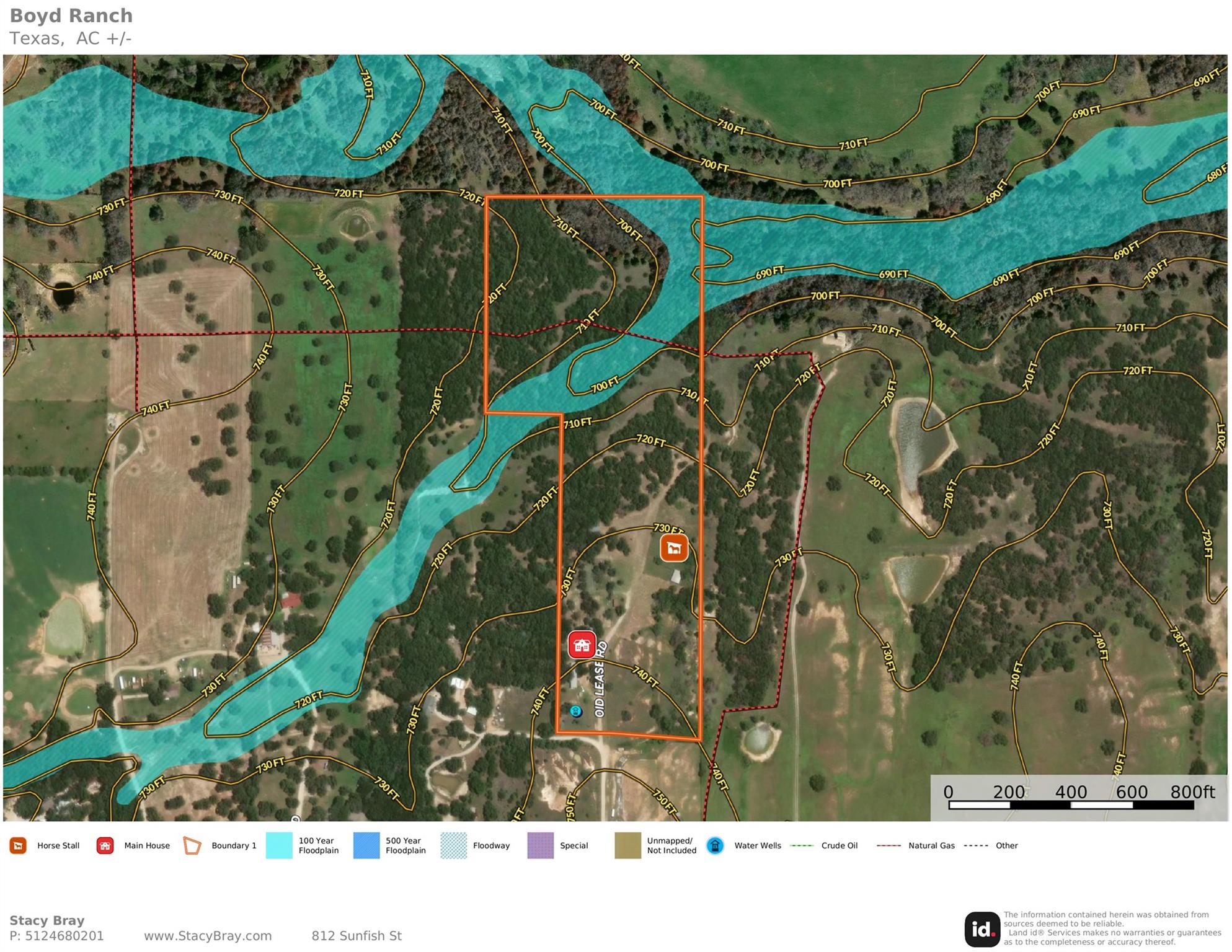 Survey Map. Illustrating property boundaries, top