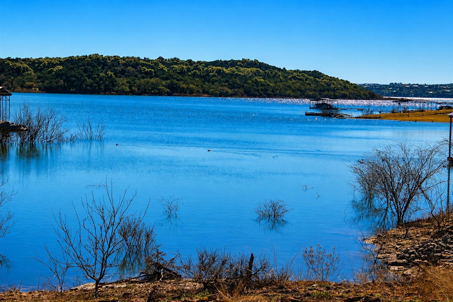 Expansive waterfront featuring a large body of wa