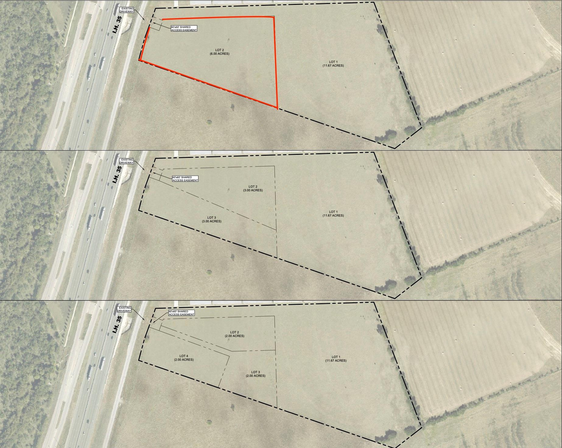 Plat Survey. Illustrating property divisions and 