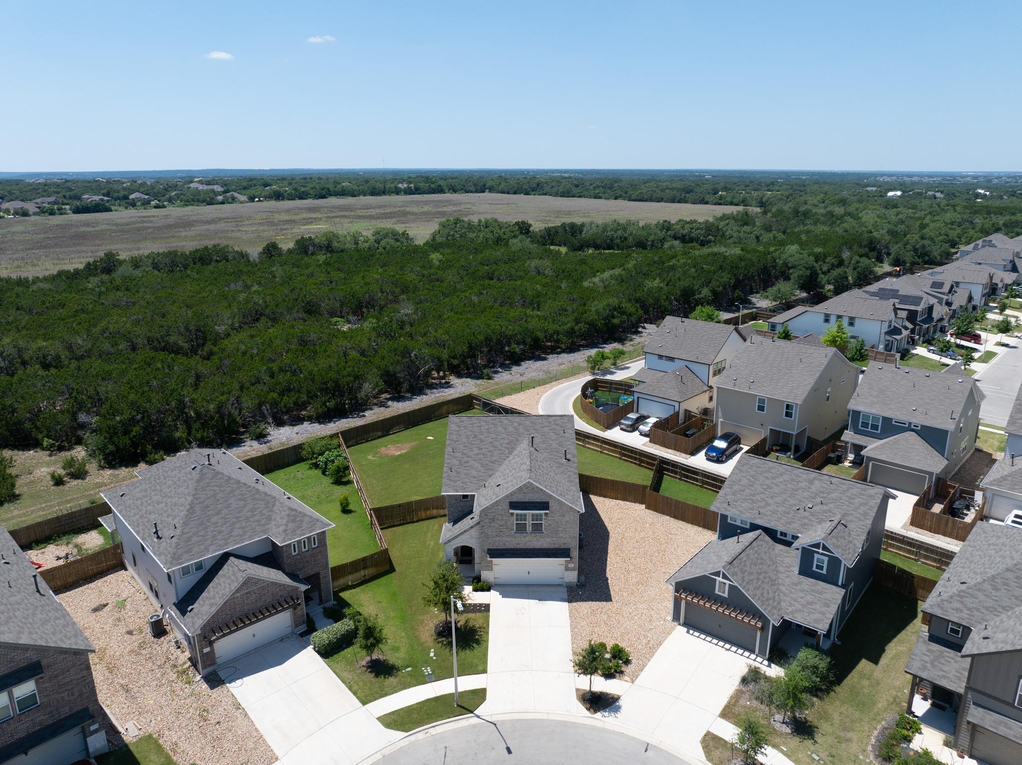 Contemporary two-story residence with a gray faca