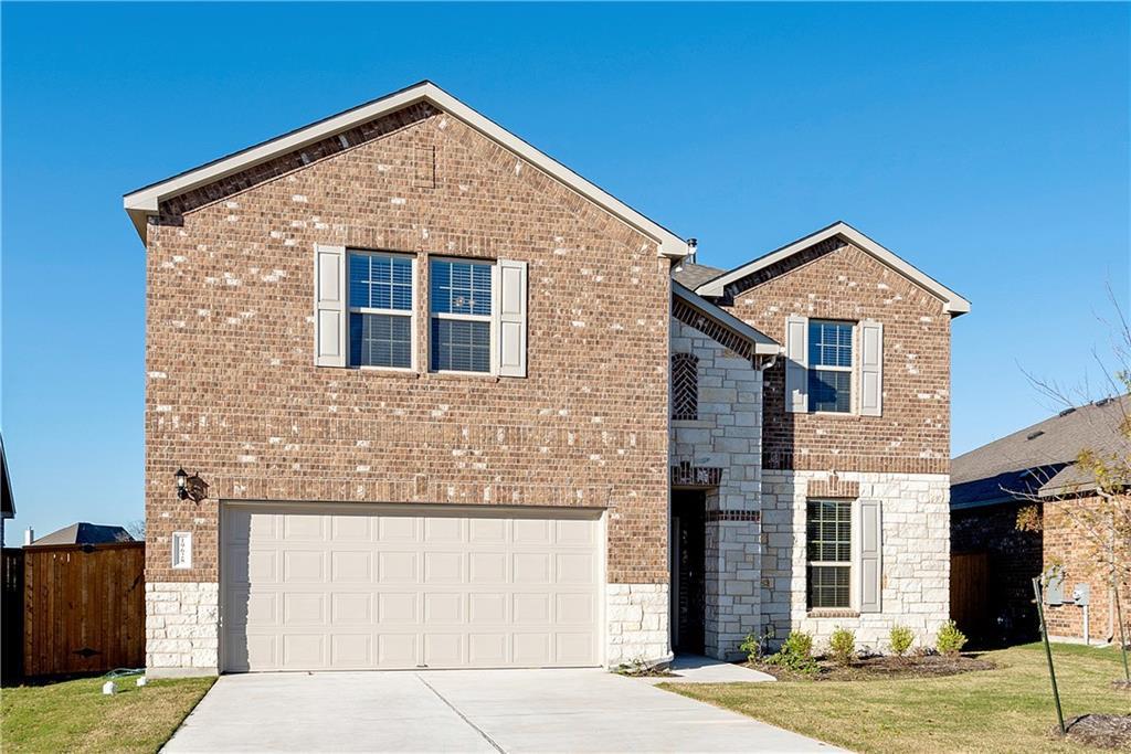 Traditional architecture with a mixed brick and s