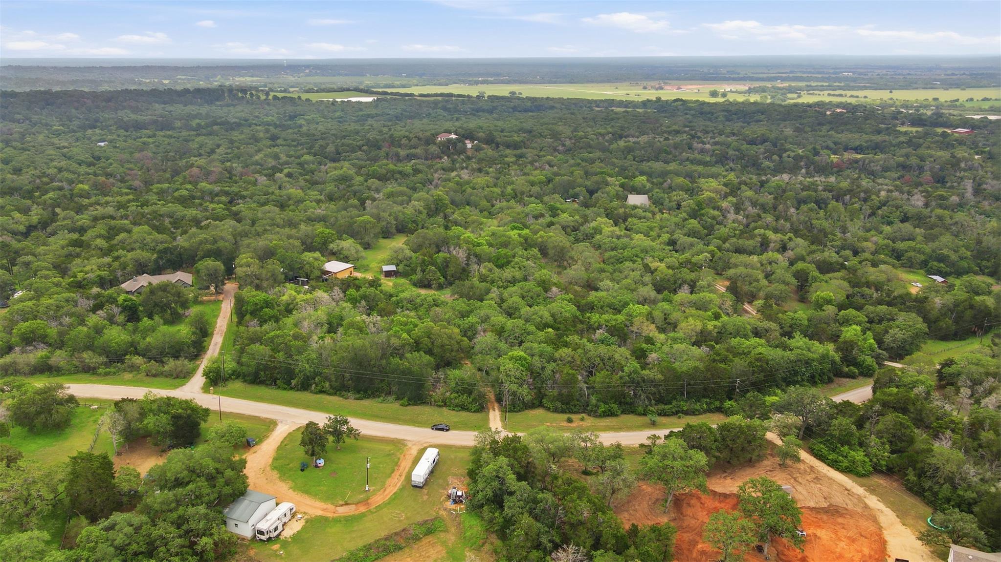 Expansive verdant landscape featuring extensive t