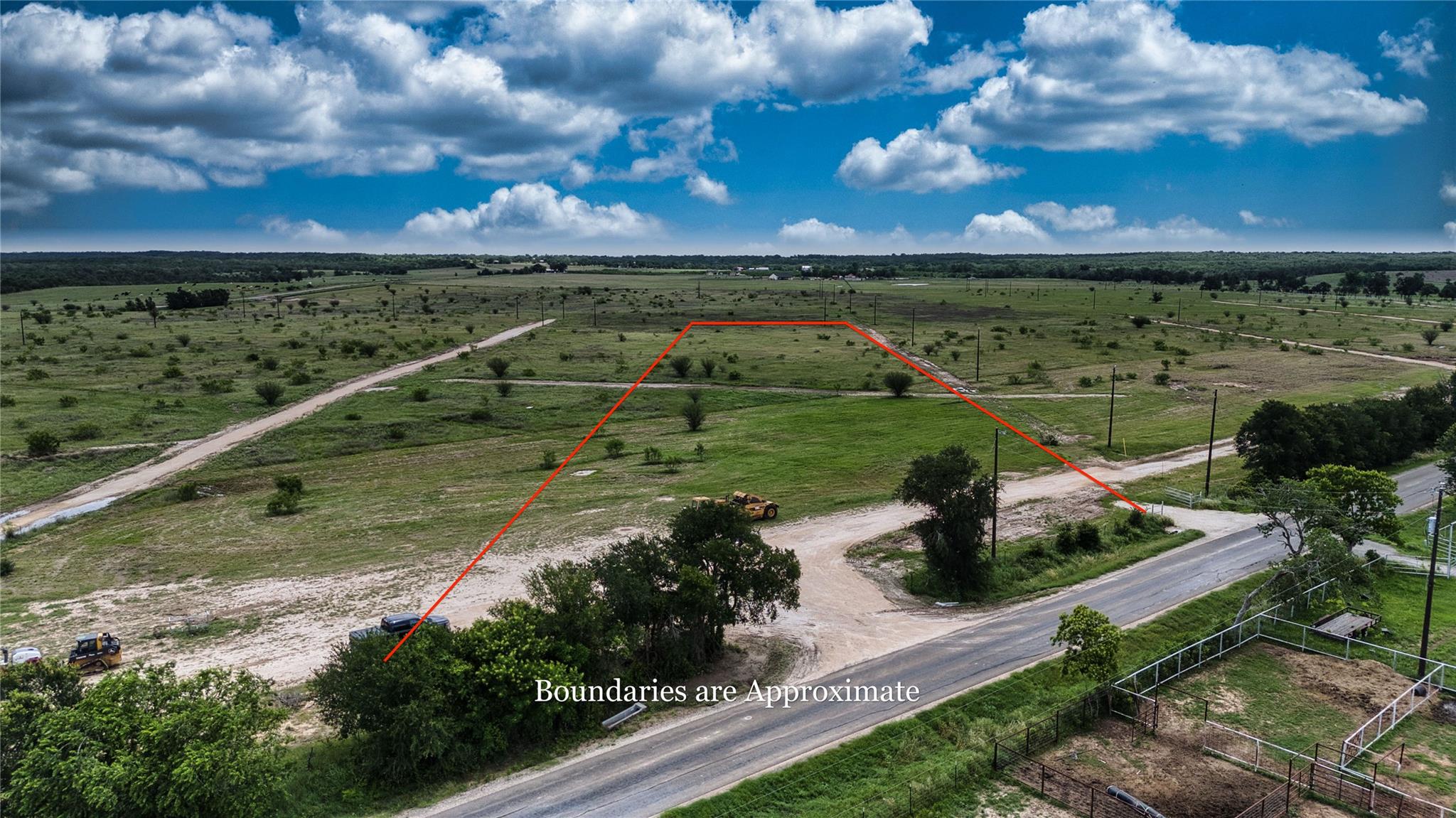 Expansive open land featuring diverse terrain wit