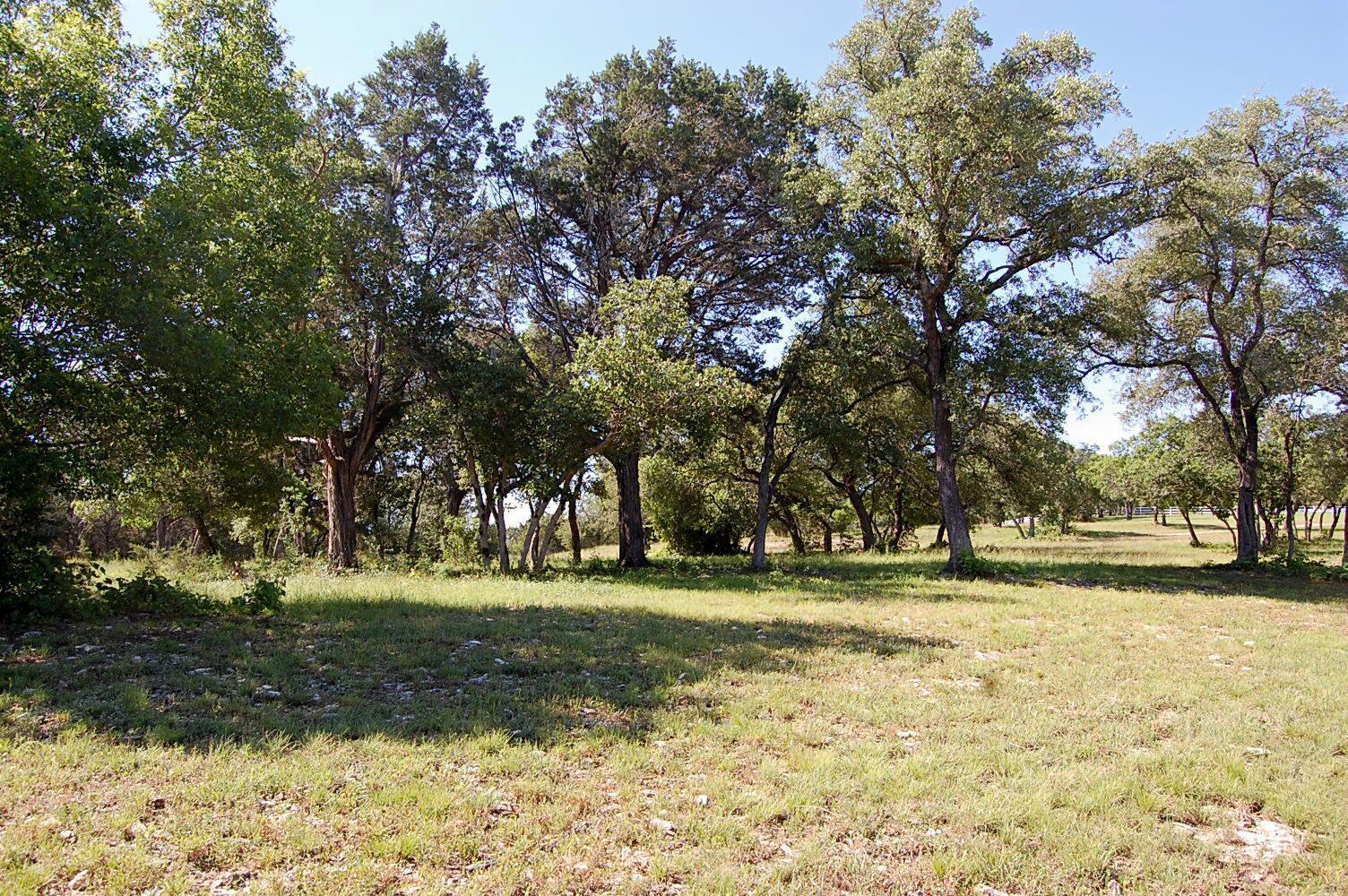 Expansive open lot featuring a clear sky, natural