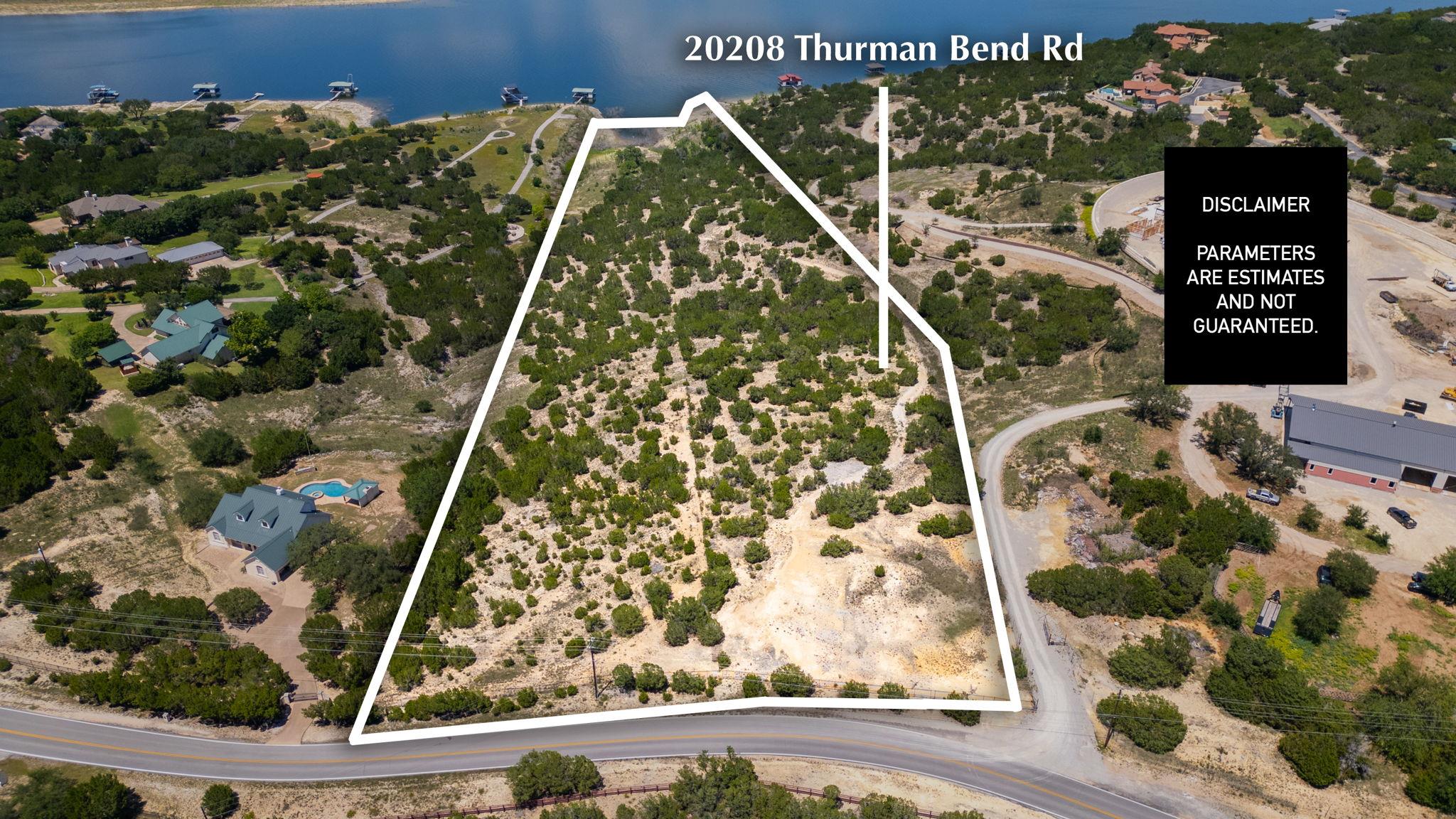Expansive undeveloped land parcel with mature tre