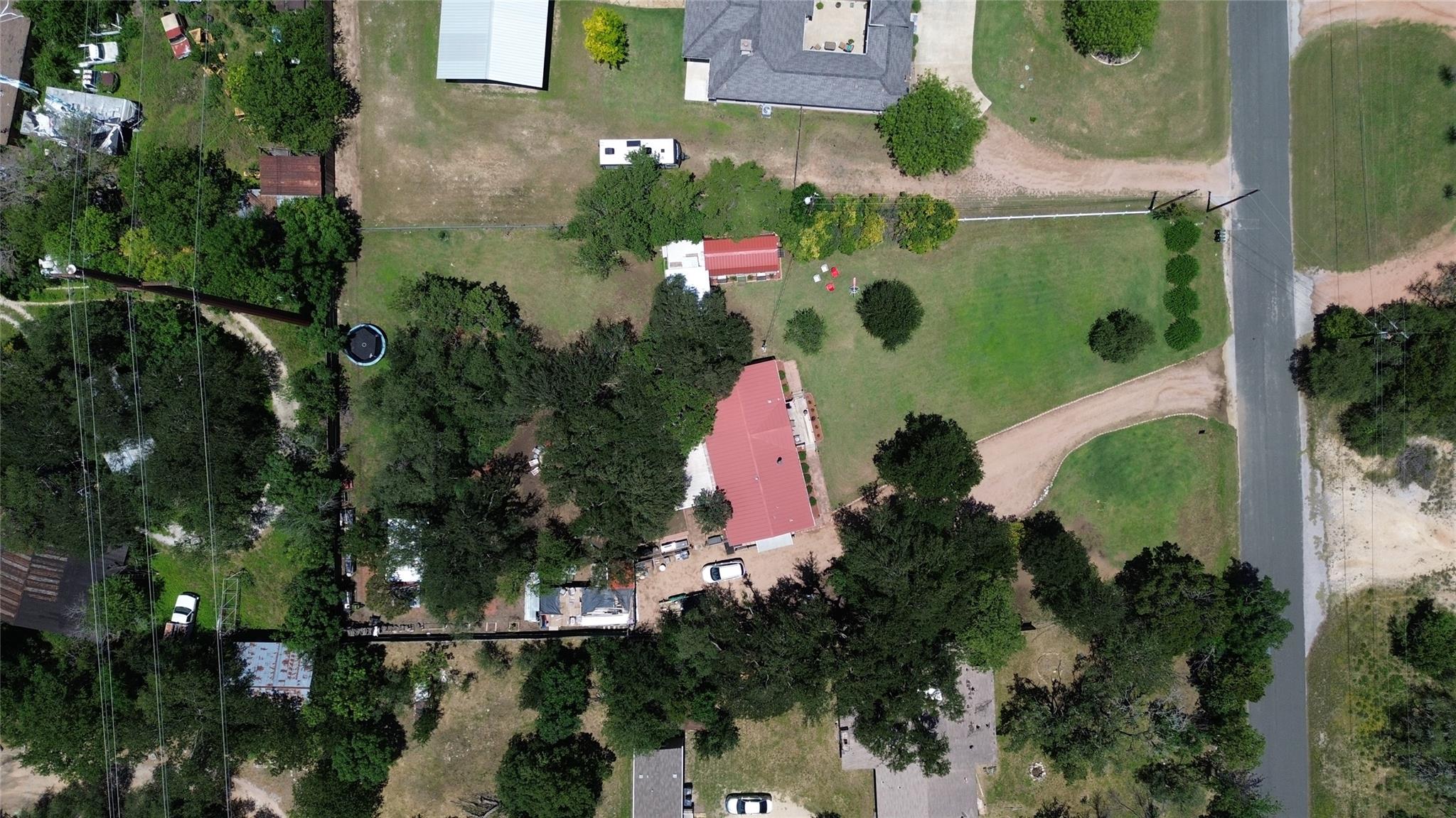 Expansive property featuring a red-roofed structu