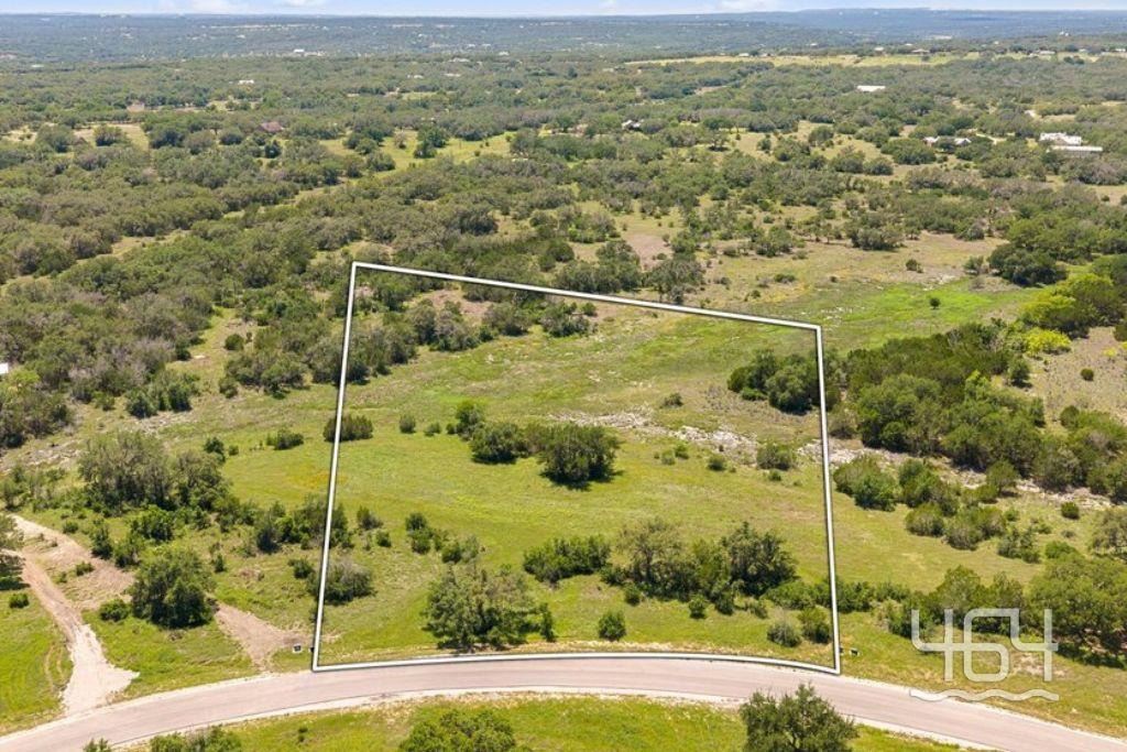 Expansive land parcel with clear boundary outline
