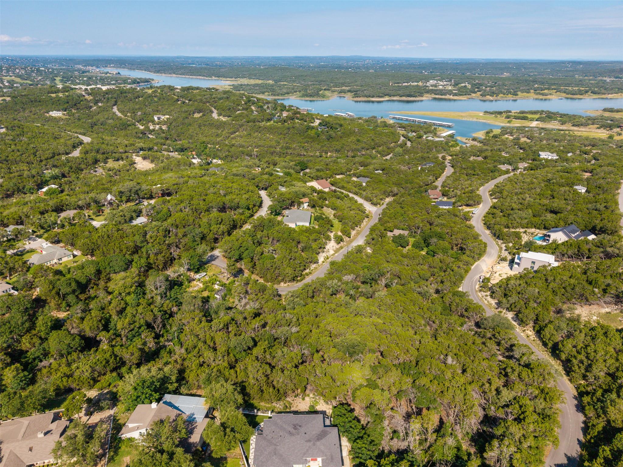 Aerial views reveal a sprawling, verdant landscap