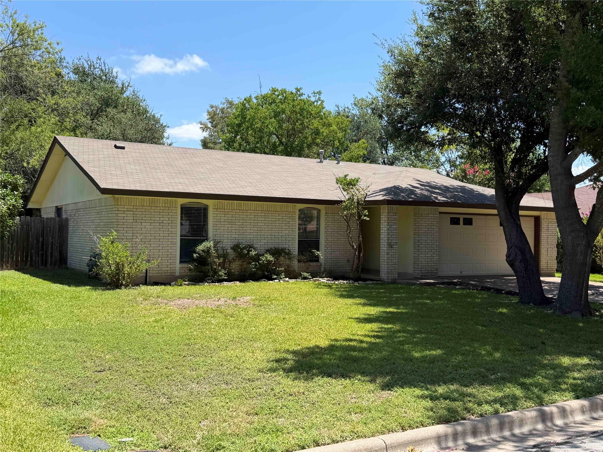 A well-maintained single-story home with a neat l