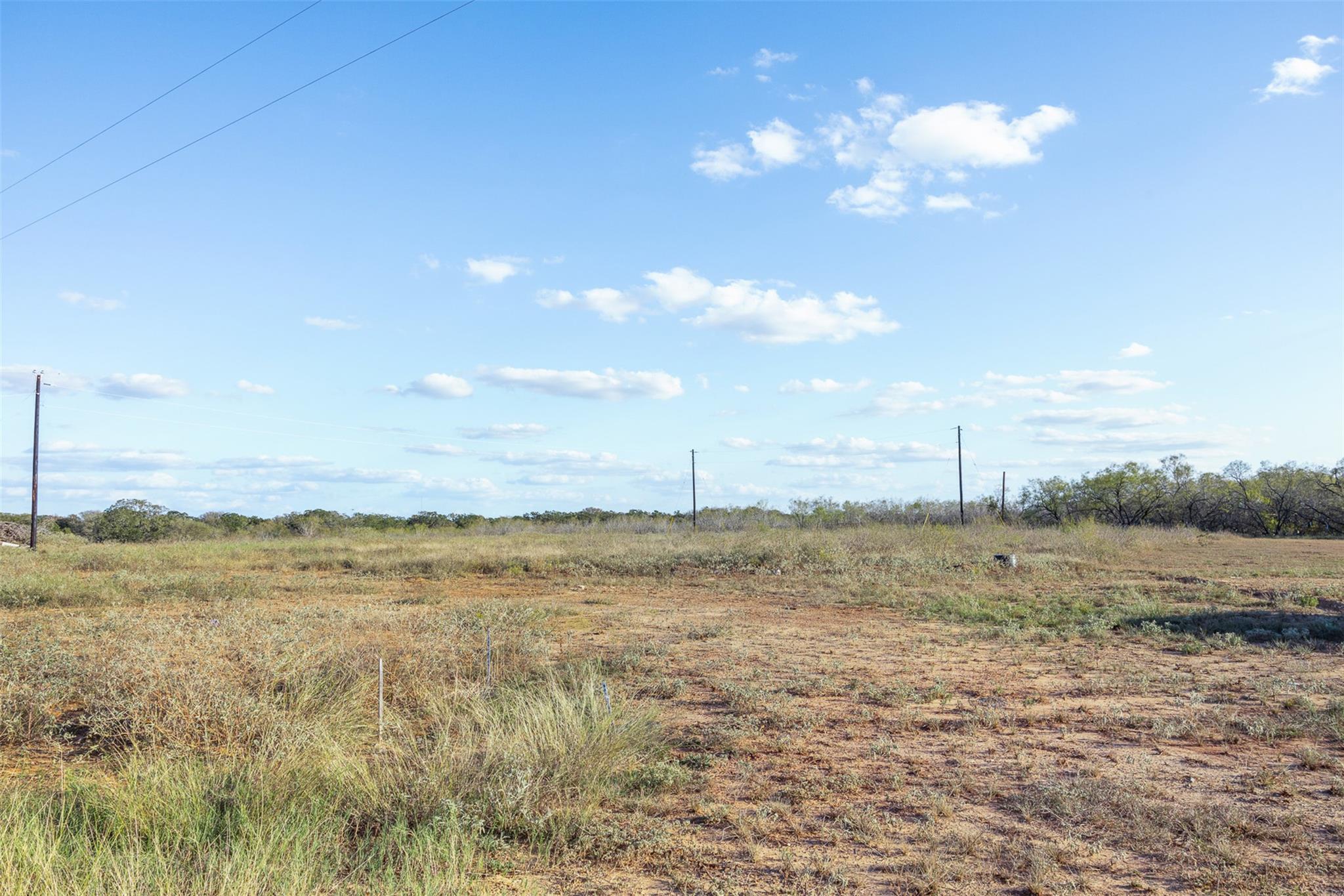 View of undeveloped land with rural landscape