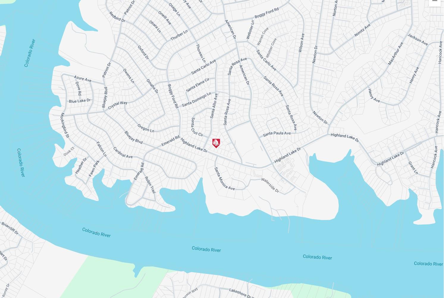 Map of property location