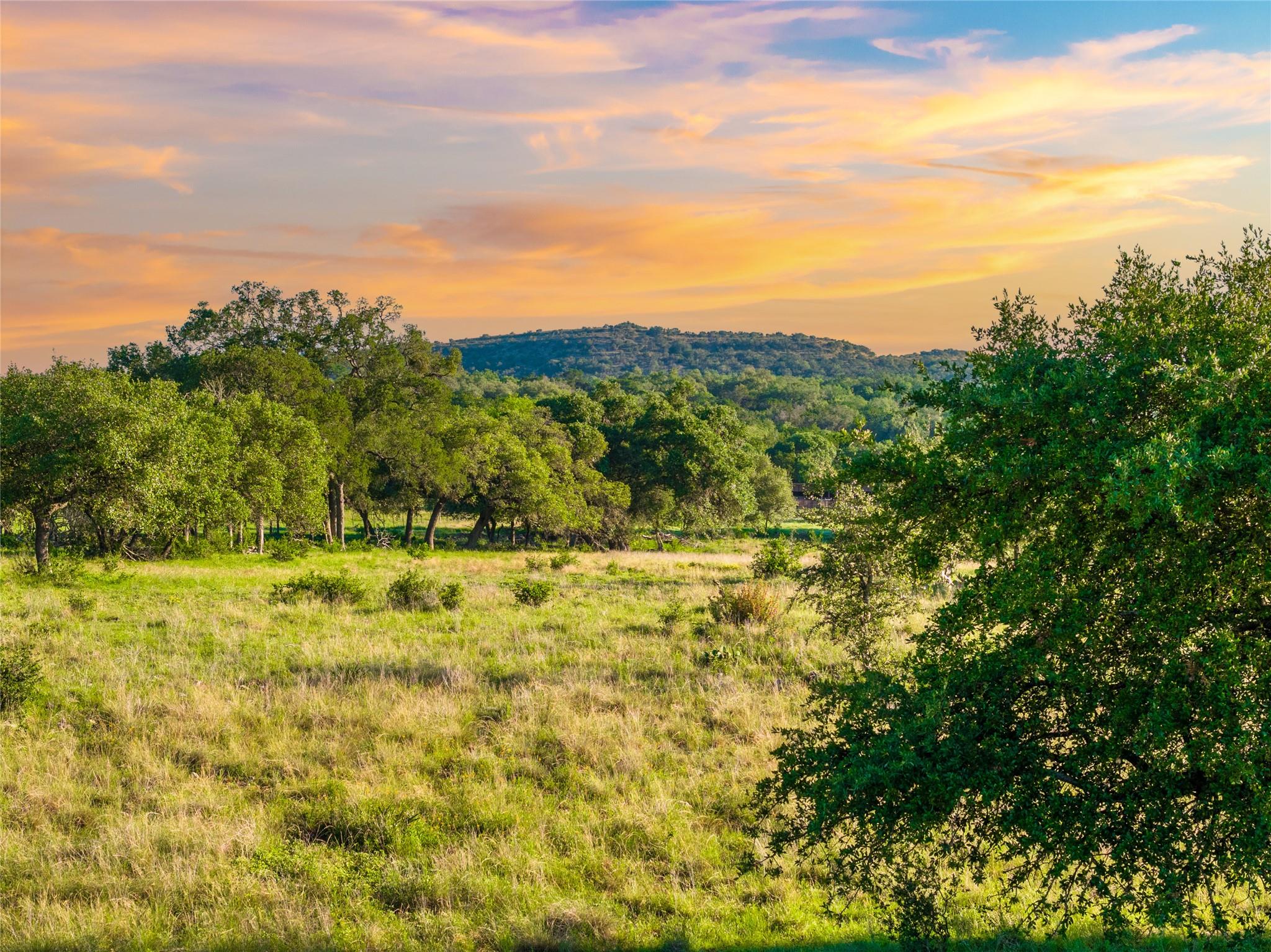 Golden hour illuminates this serene vista, showca