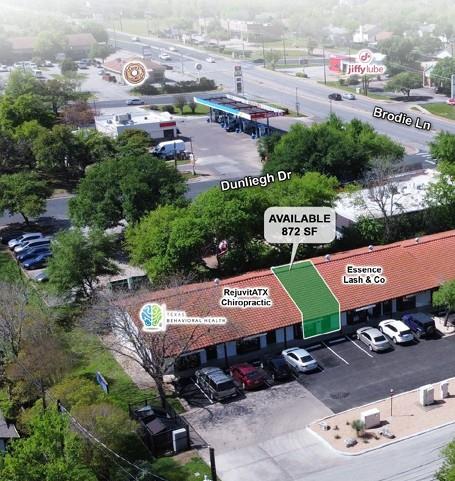 Prime commercial space offers a street-front pres