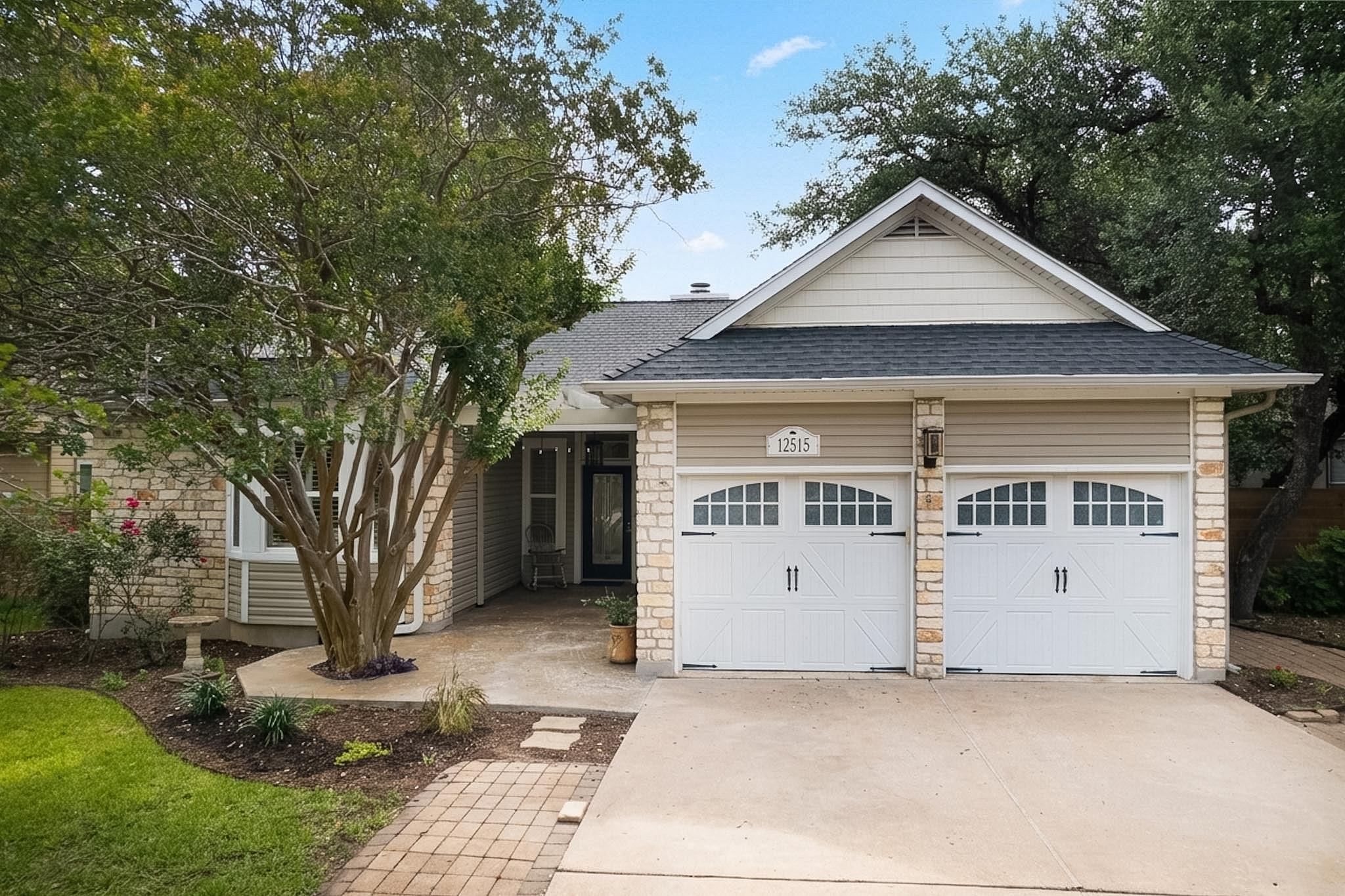 A welcoming front exterior showcasing a blend of 