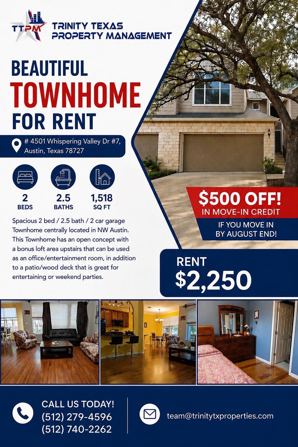 Listing photo 1 of 4501  Whispering Valley Dr  #7