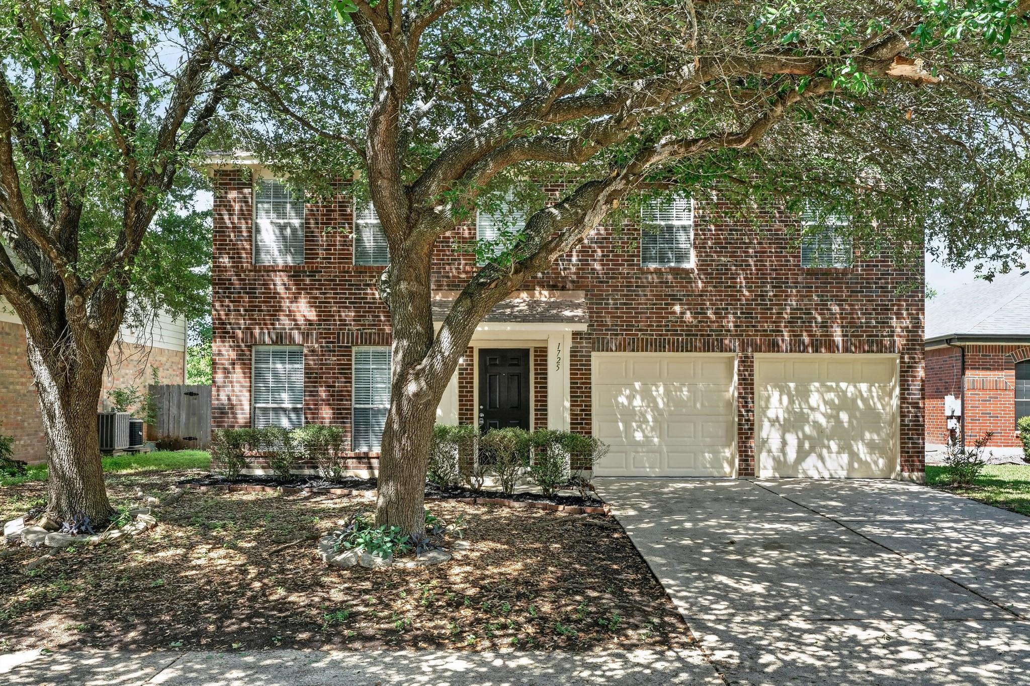 A classic brick exterior offers enduring curb app