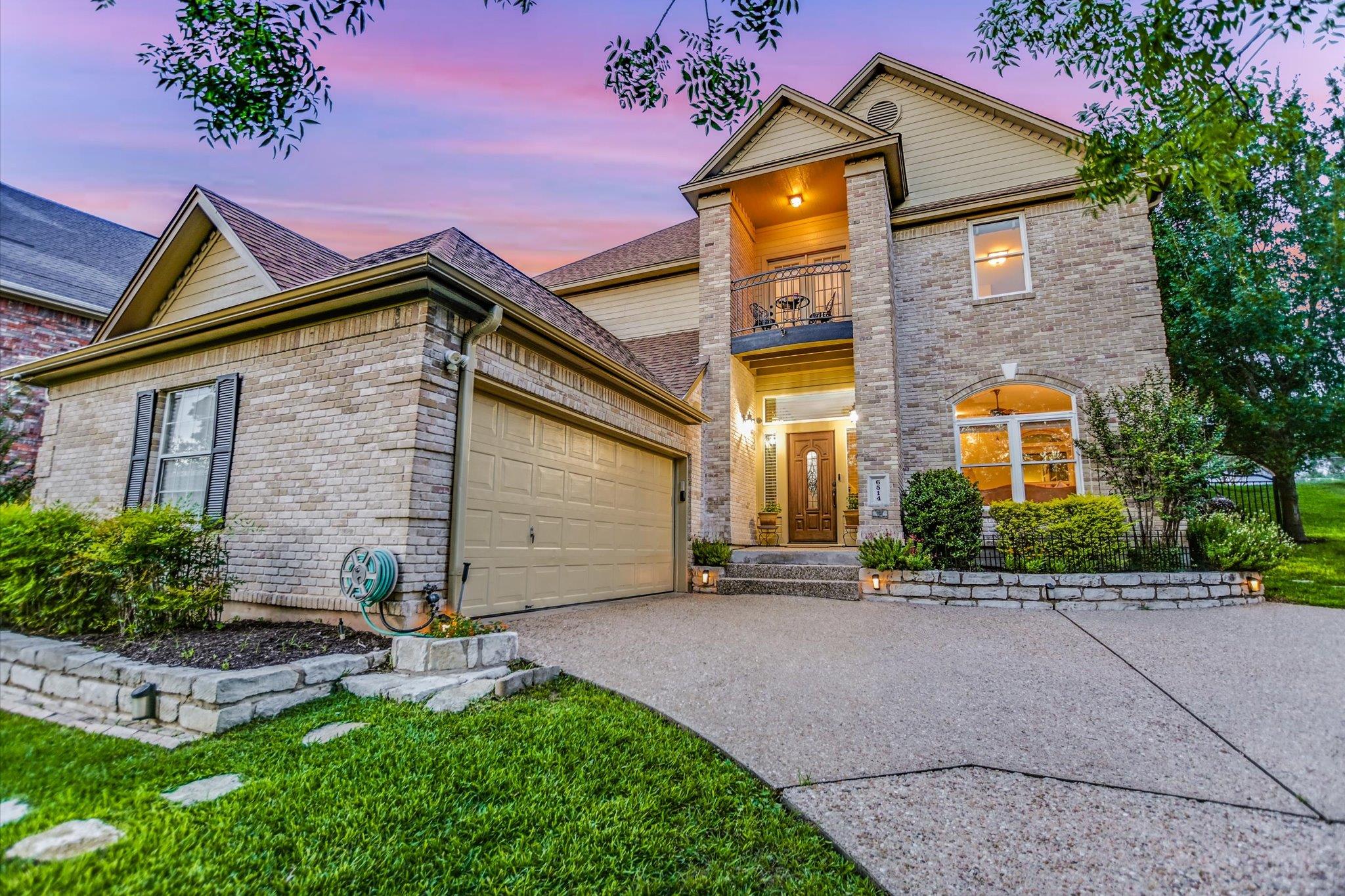 Stately brick construction defines this impressiv
