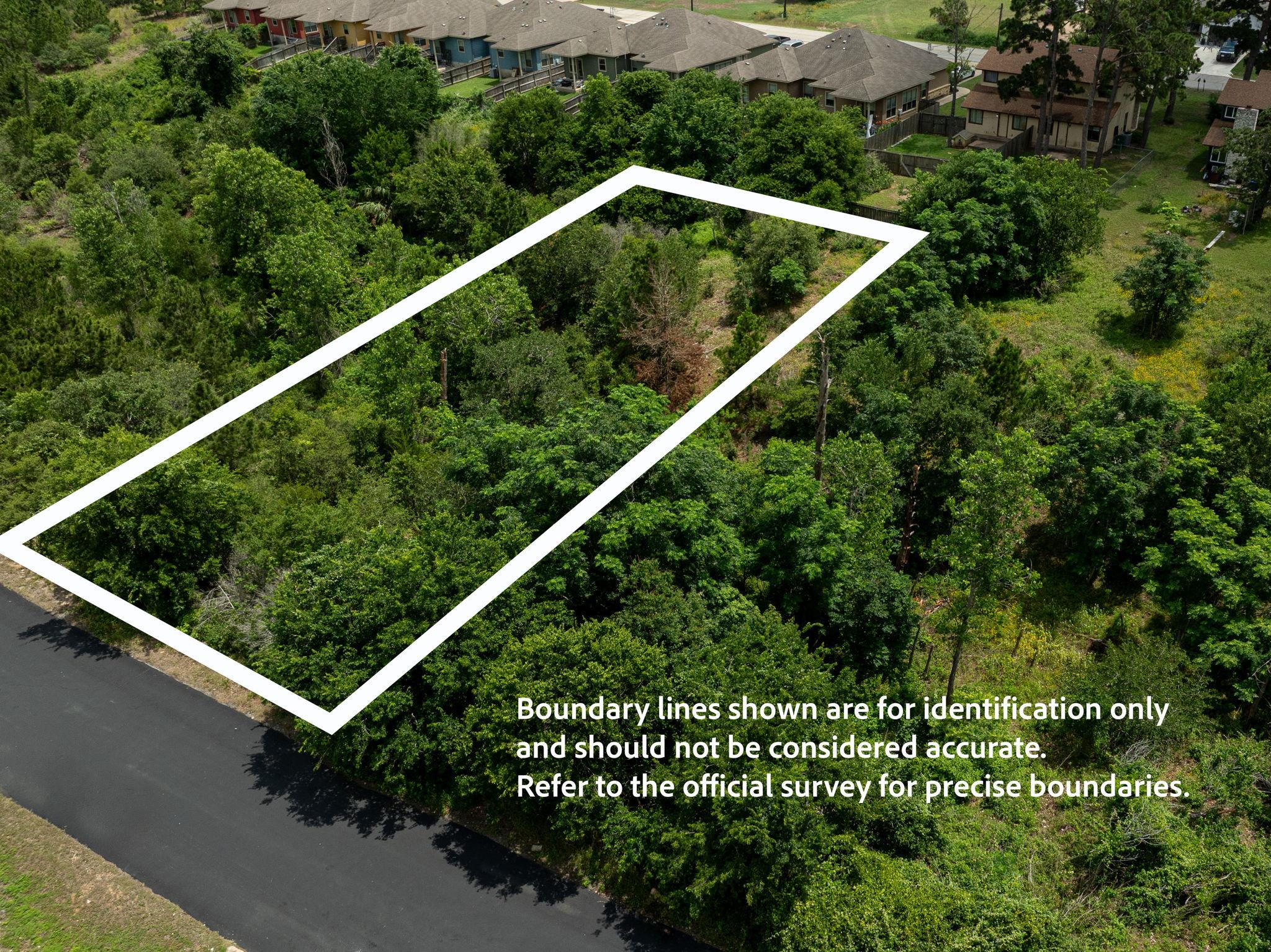 A prime lot of untouched natural landscape awaits