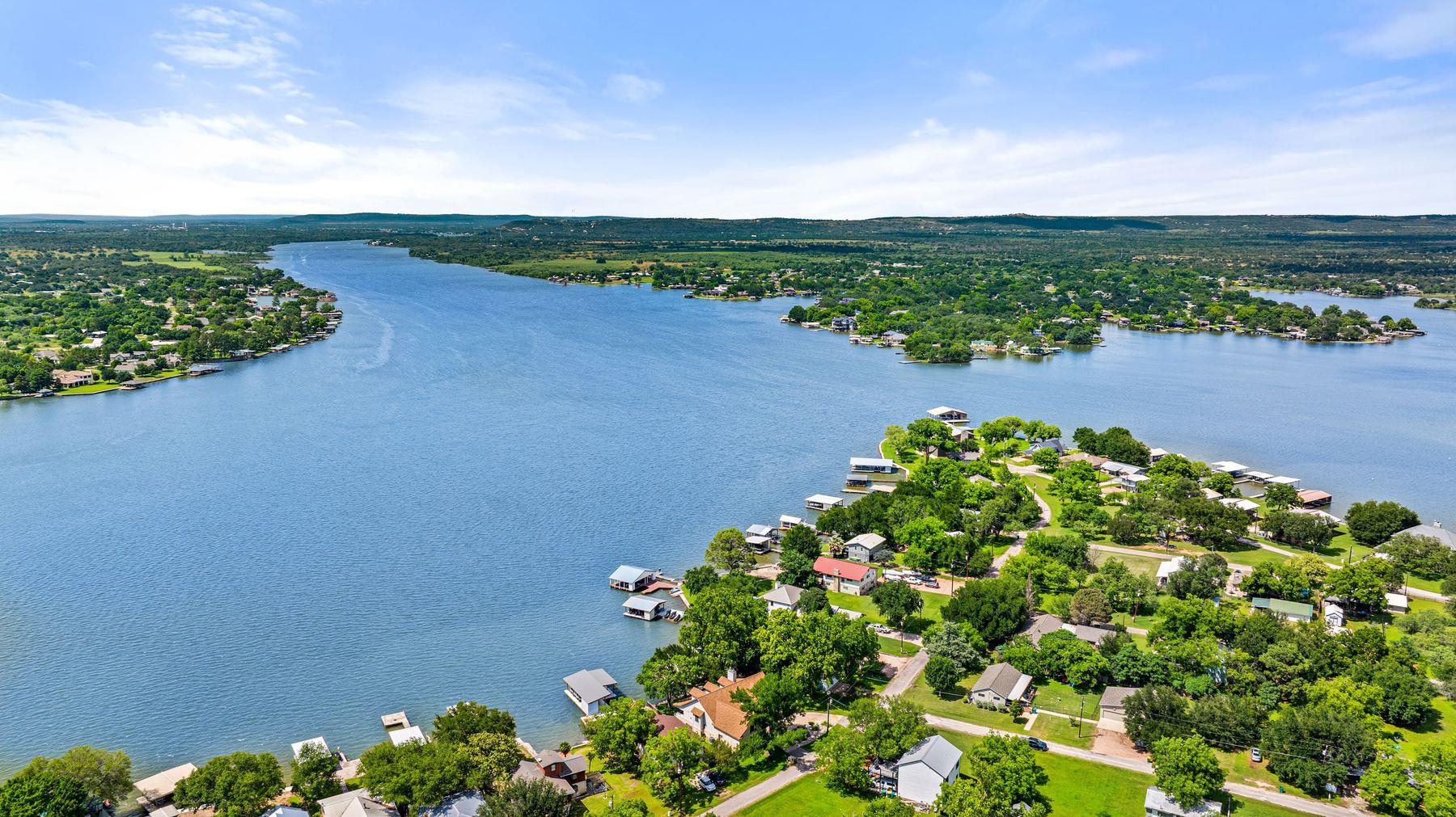 Discover expansive lake views and verdant surroun