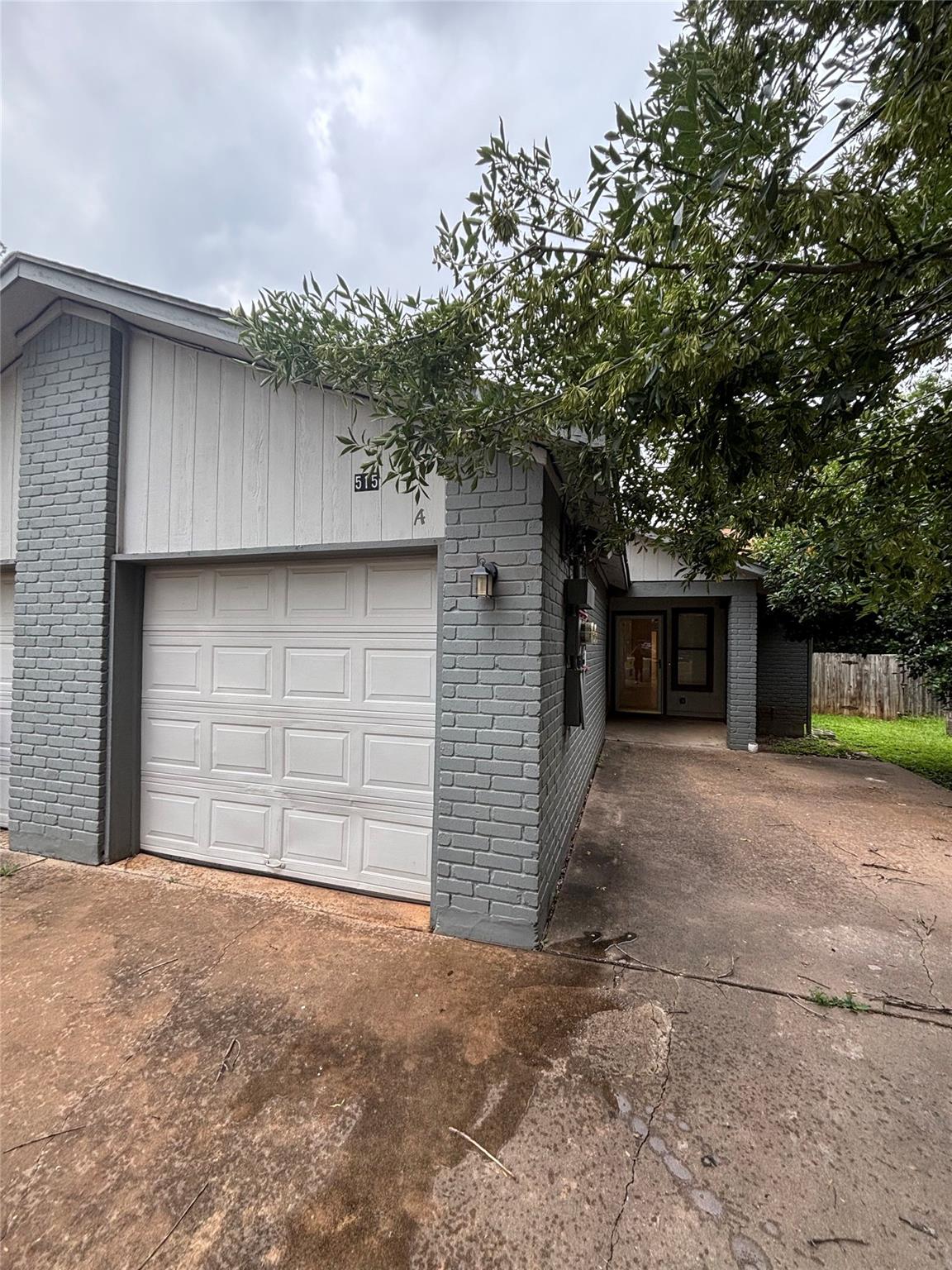 A classic brick exterior offers enduring appeal w