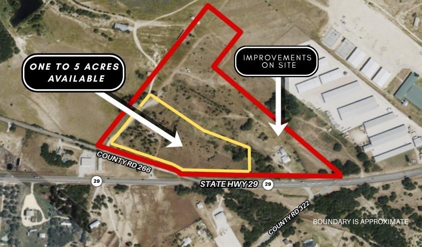 Prime acreage with excellent frontage on State Hi