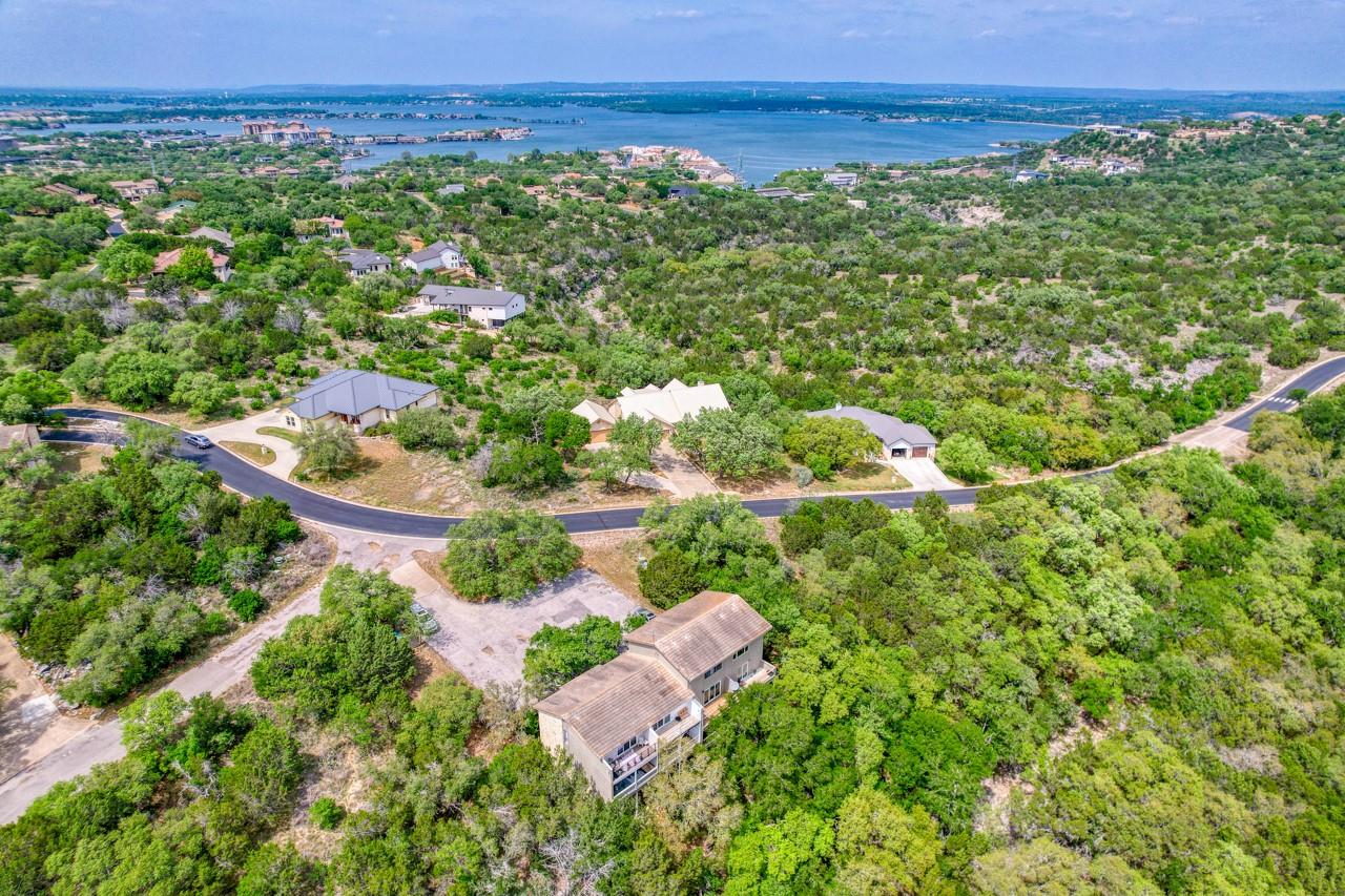 Perched on a verdant hillside, this property offe