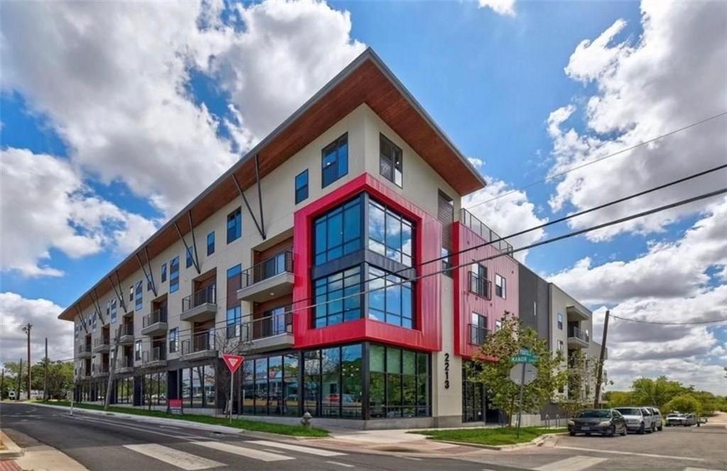 Bold modern architecture defines this vibrant mul