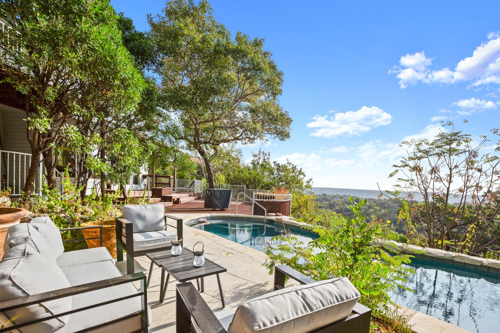 A private outdoor sanctuary offering a refreshing