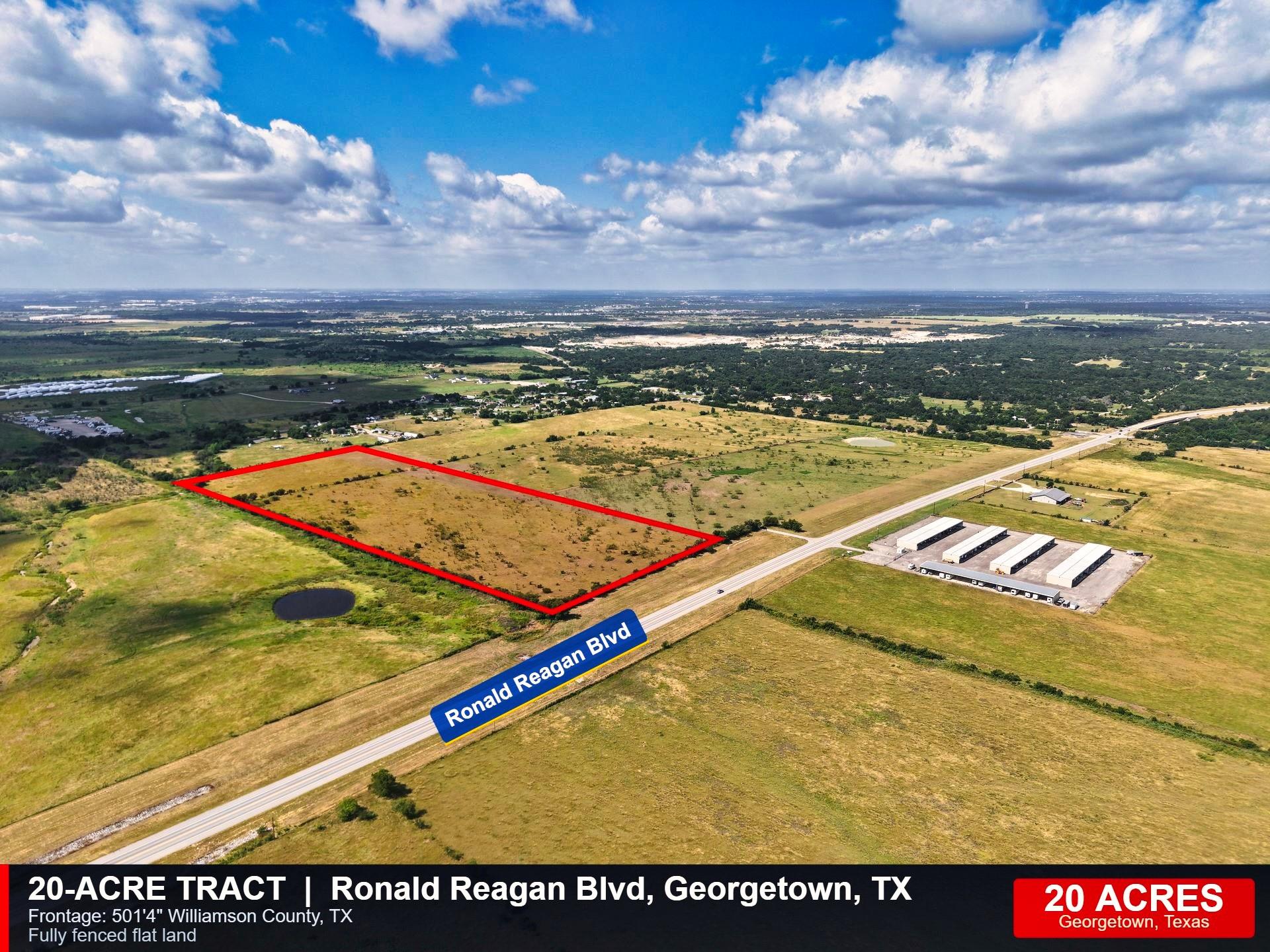 A sprawling 20-acre parcel of prime land, ready f