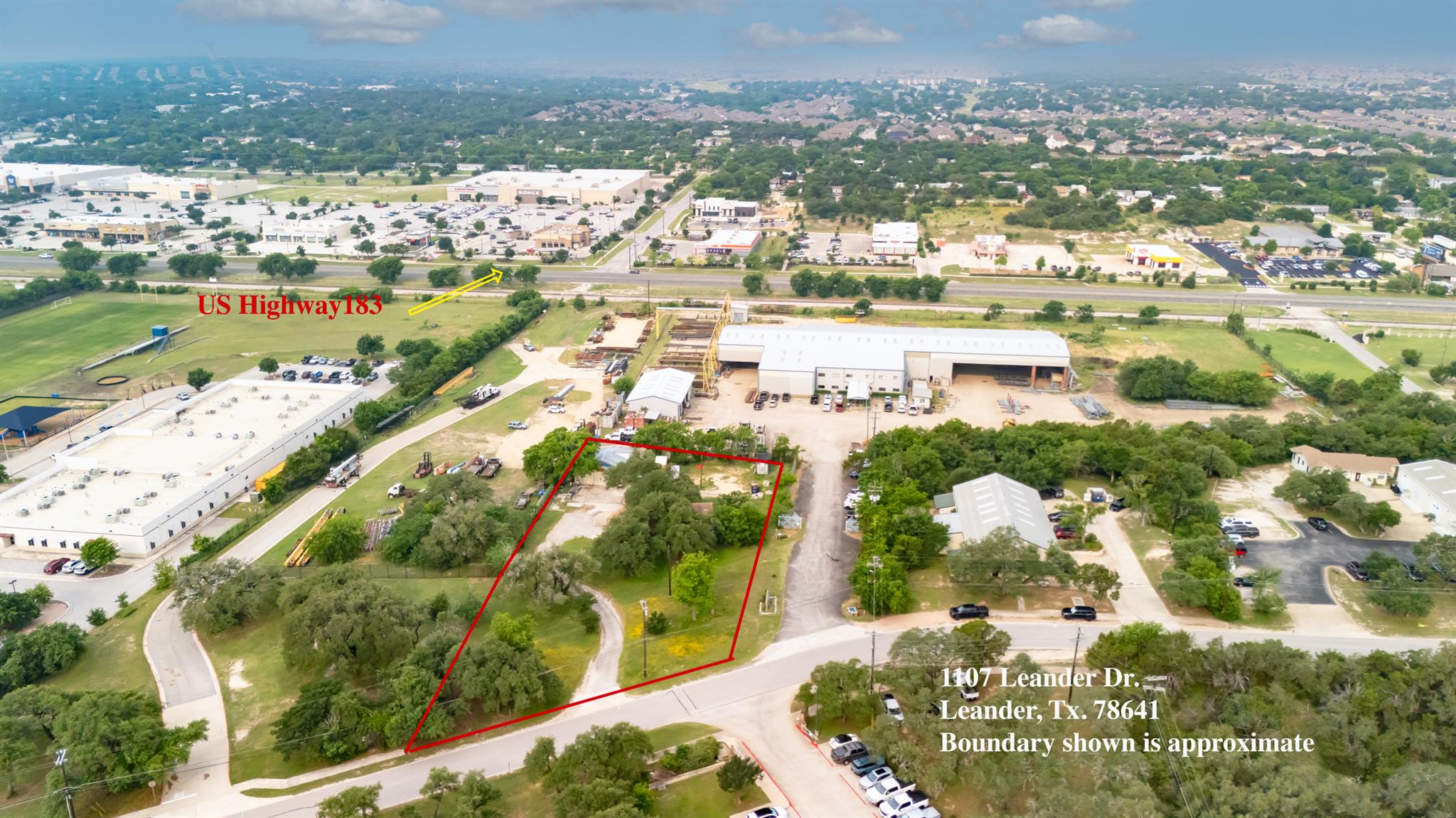 Listing photo 1 of 1107  Leander Dr