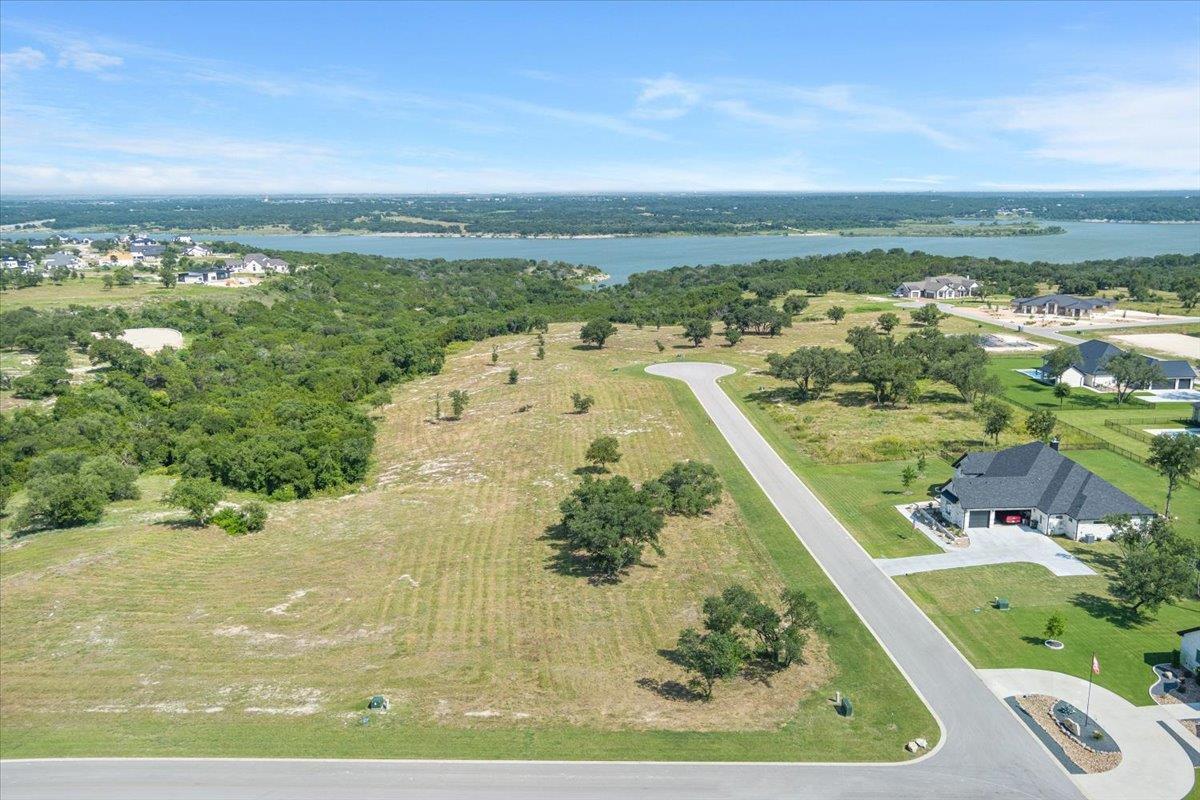 A prime lakefront building site offers unmatched 
