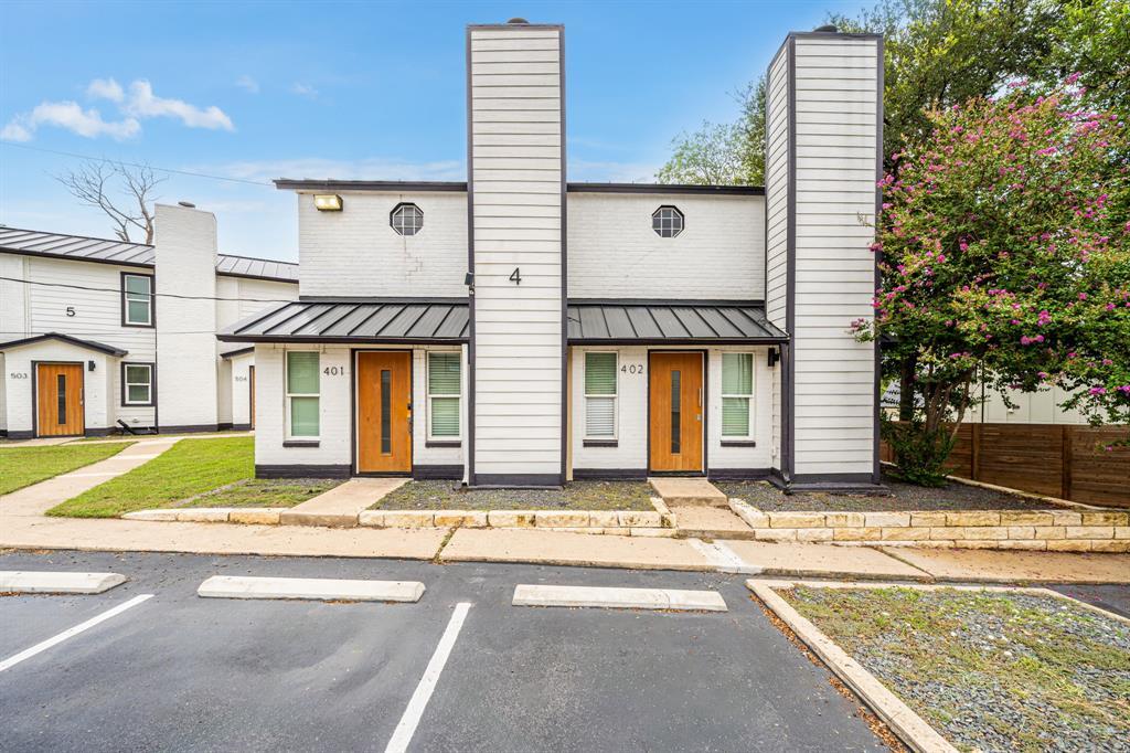 Clean lines and a modern facade define these invi
