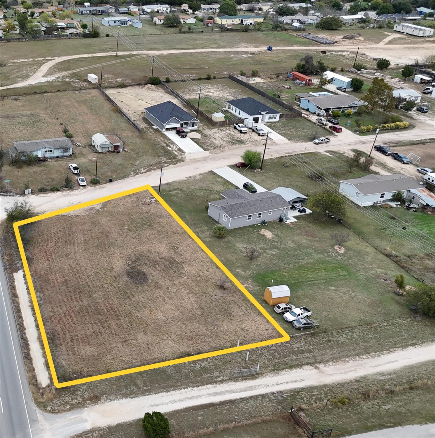 A spacious, buildable parcel with established inf