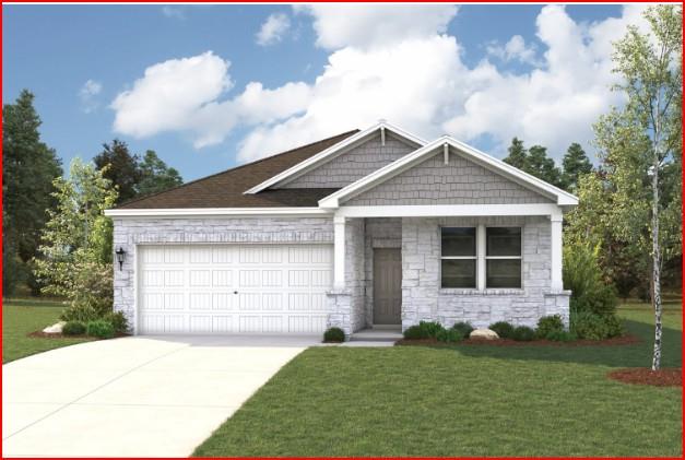 Crafted from stone and shingles, this single-stor