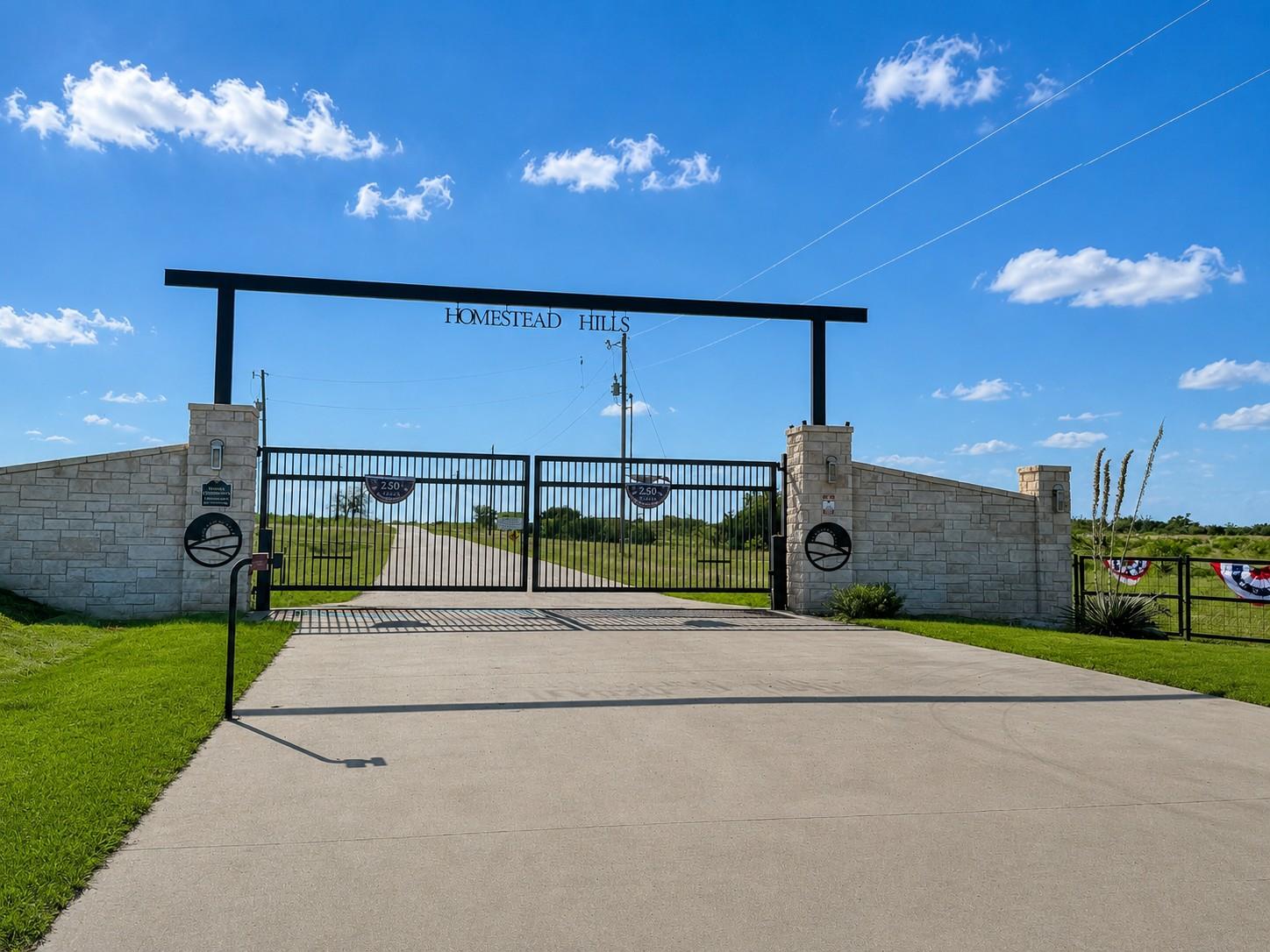 Discover this gated entry, welcoming residents to