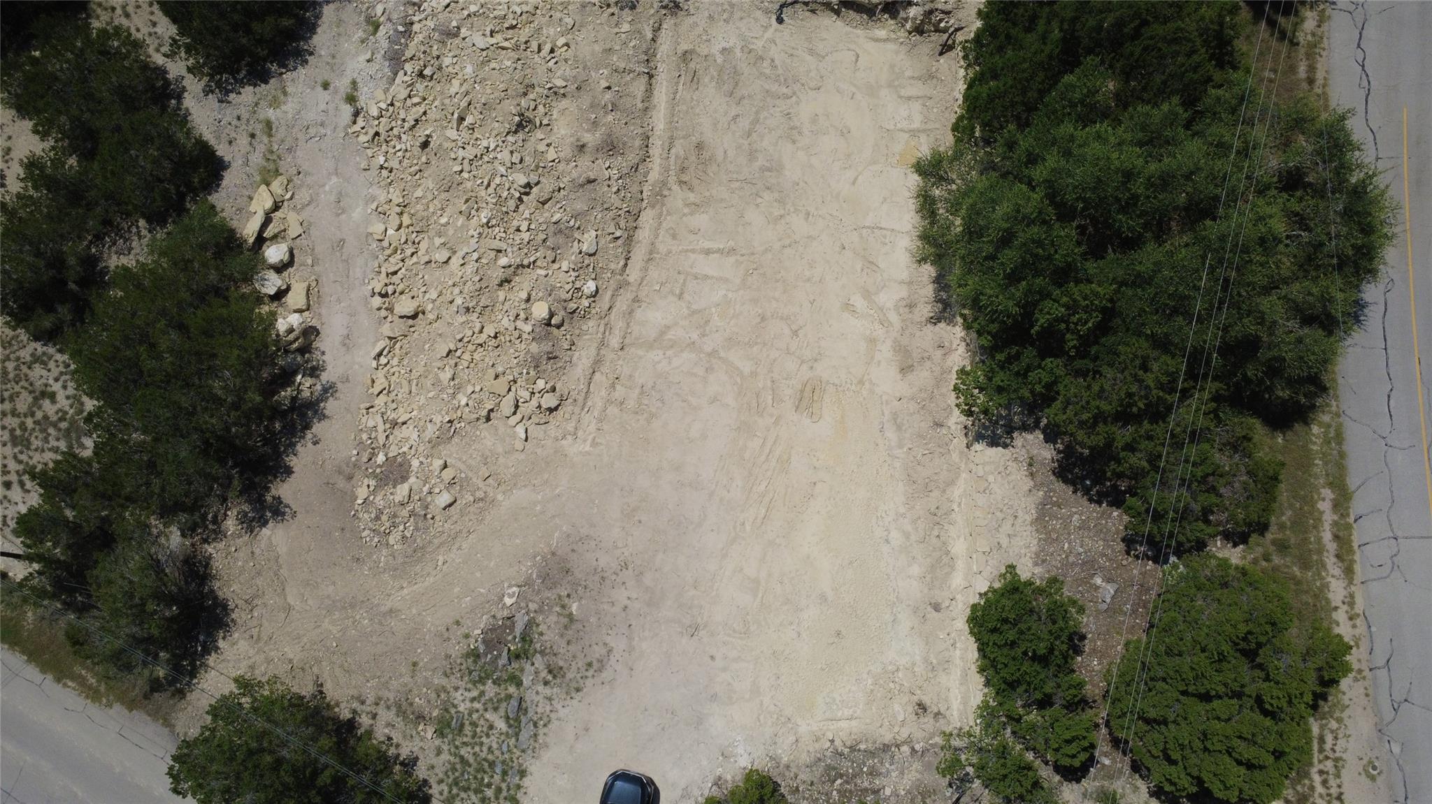 Cleared lot, primed for development, awaits its n