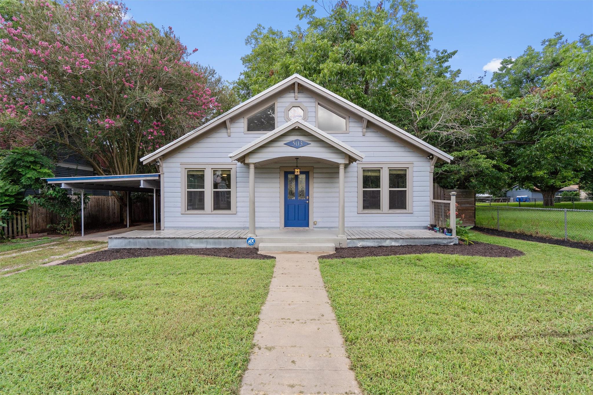 A charming single-story residence with a welcomin