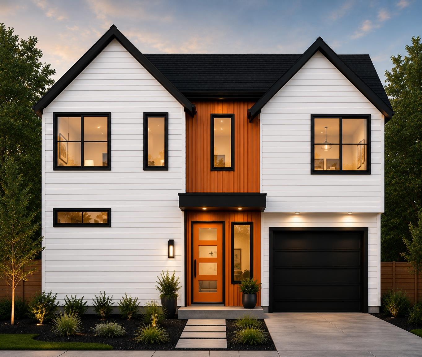 Bold modern architecture defines this residence, 