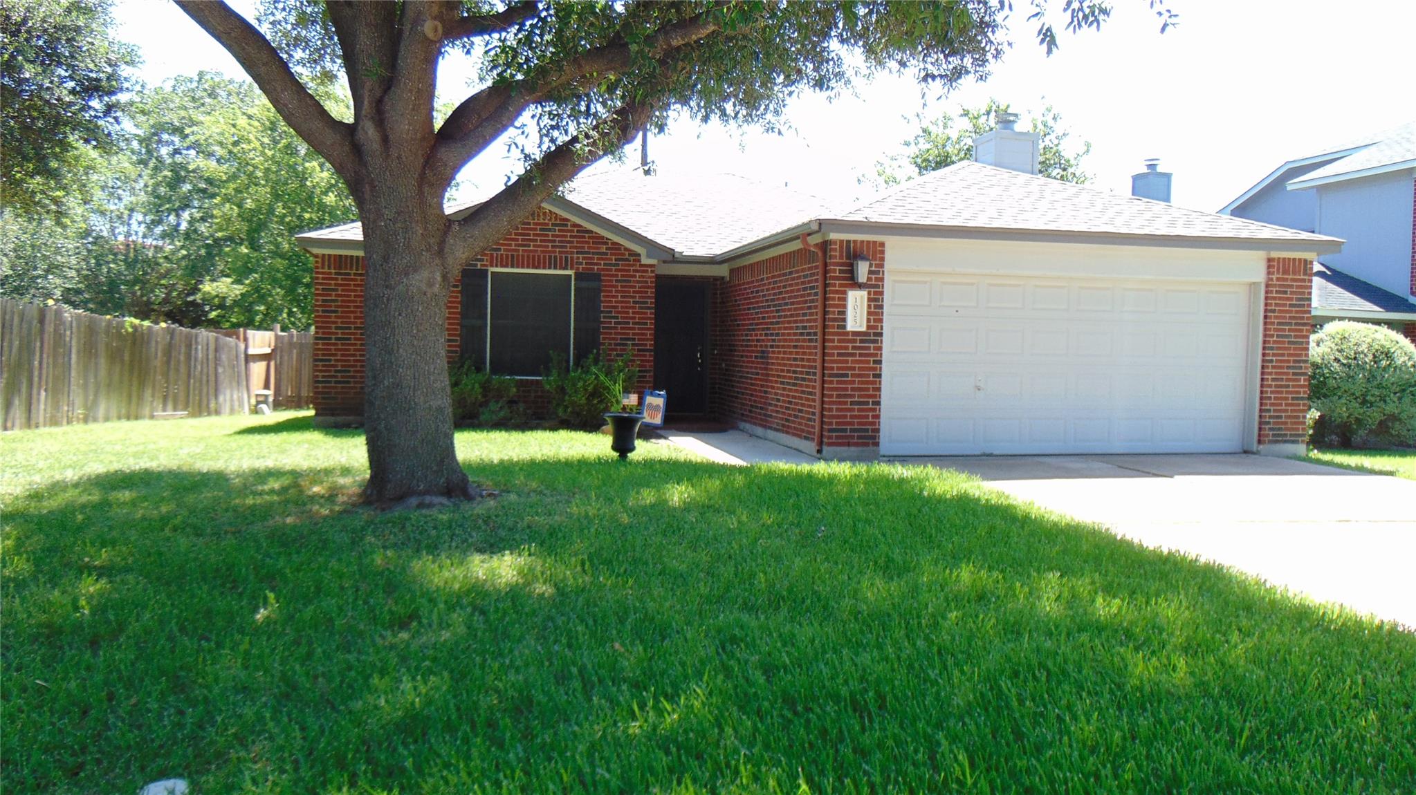 A classic brick exterior offers timeless appeal w