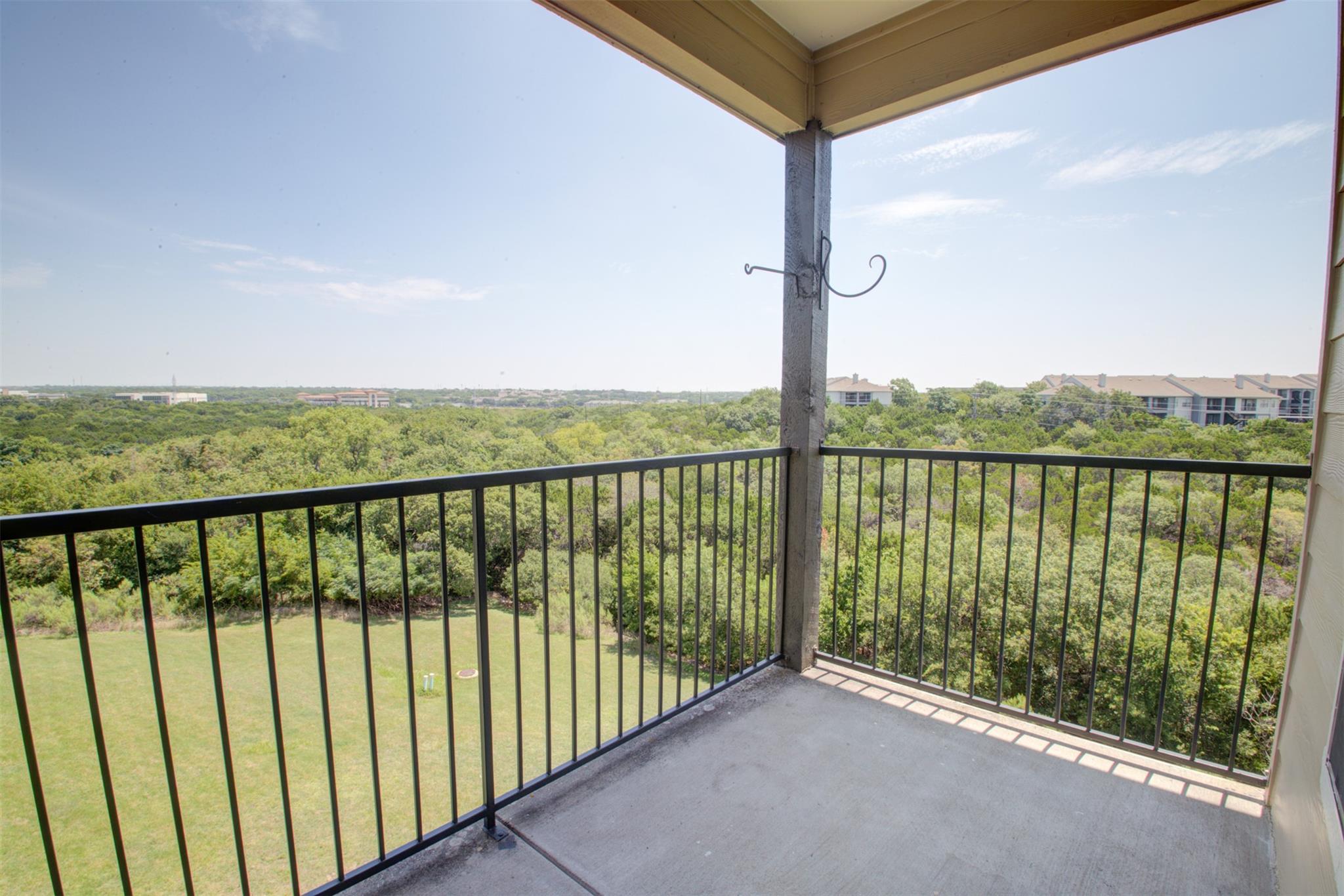 Enjoy the verdant surroundings and open skies fro